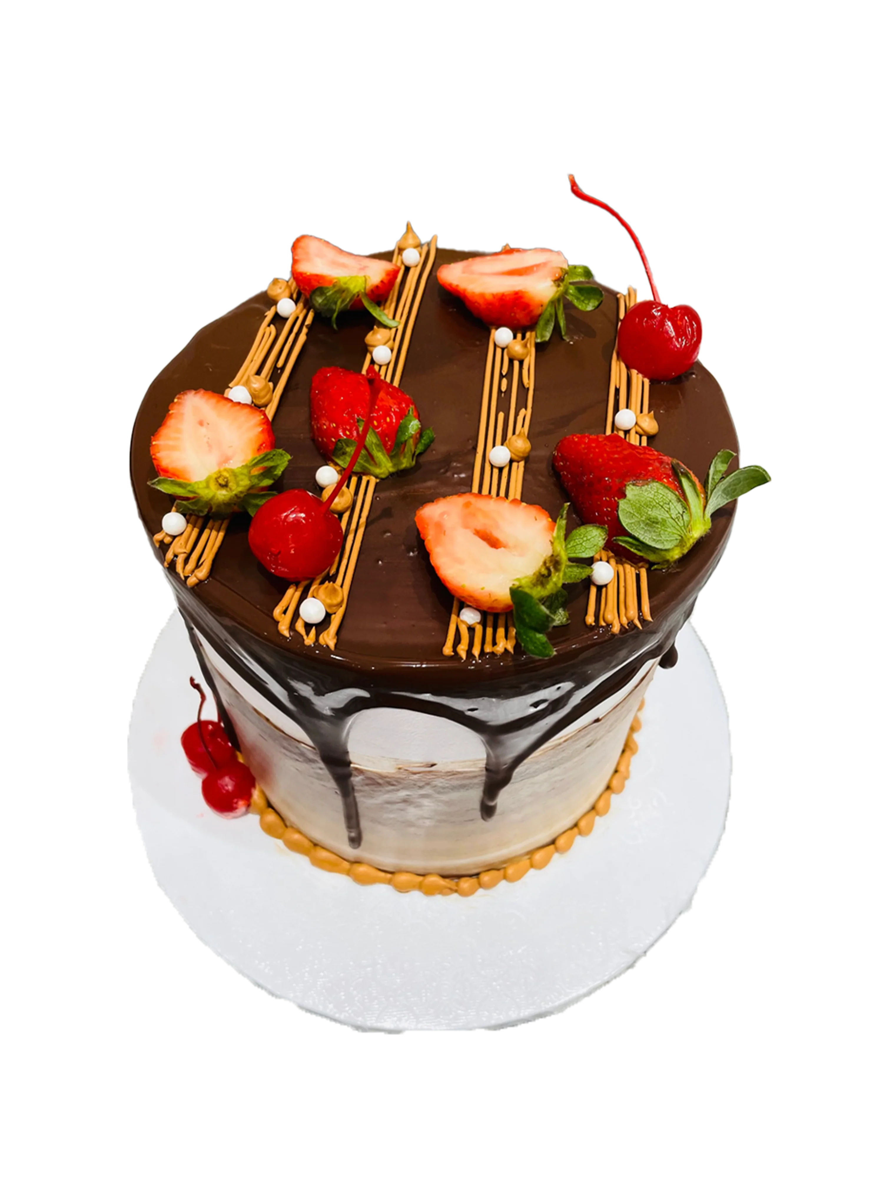 Chocolate & Berries Cake