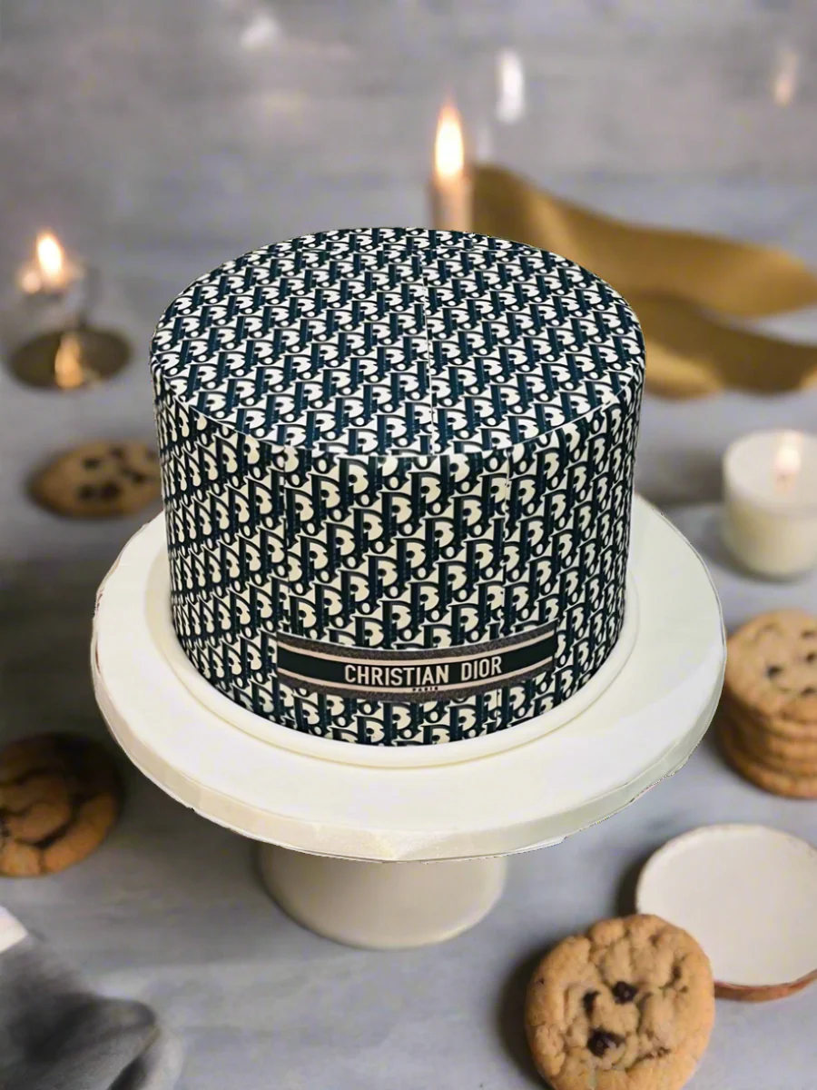 Christain Dior Fondant Cake - Image 2