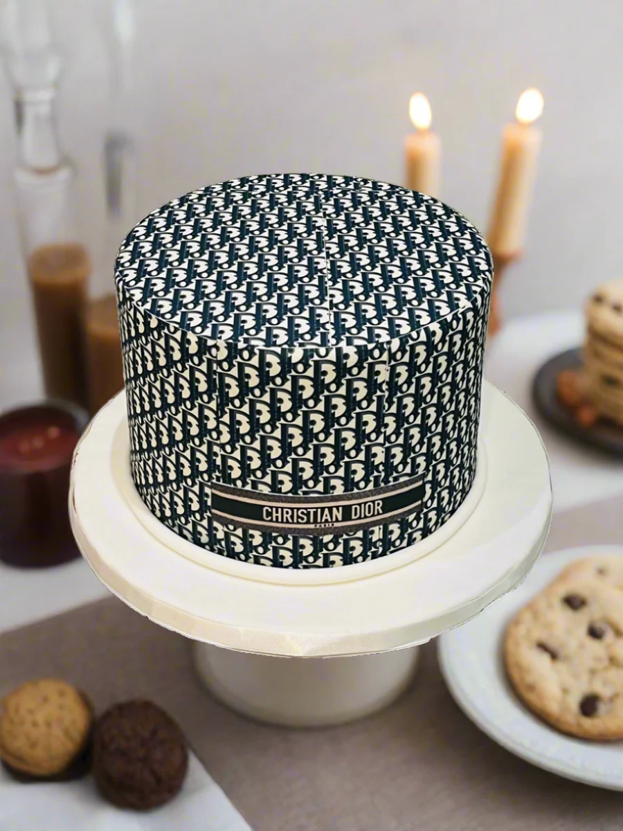 Christain Dior Fondant Cake - Image 3
