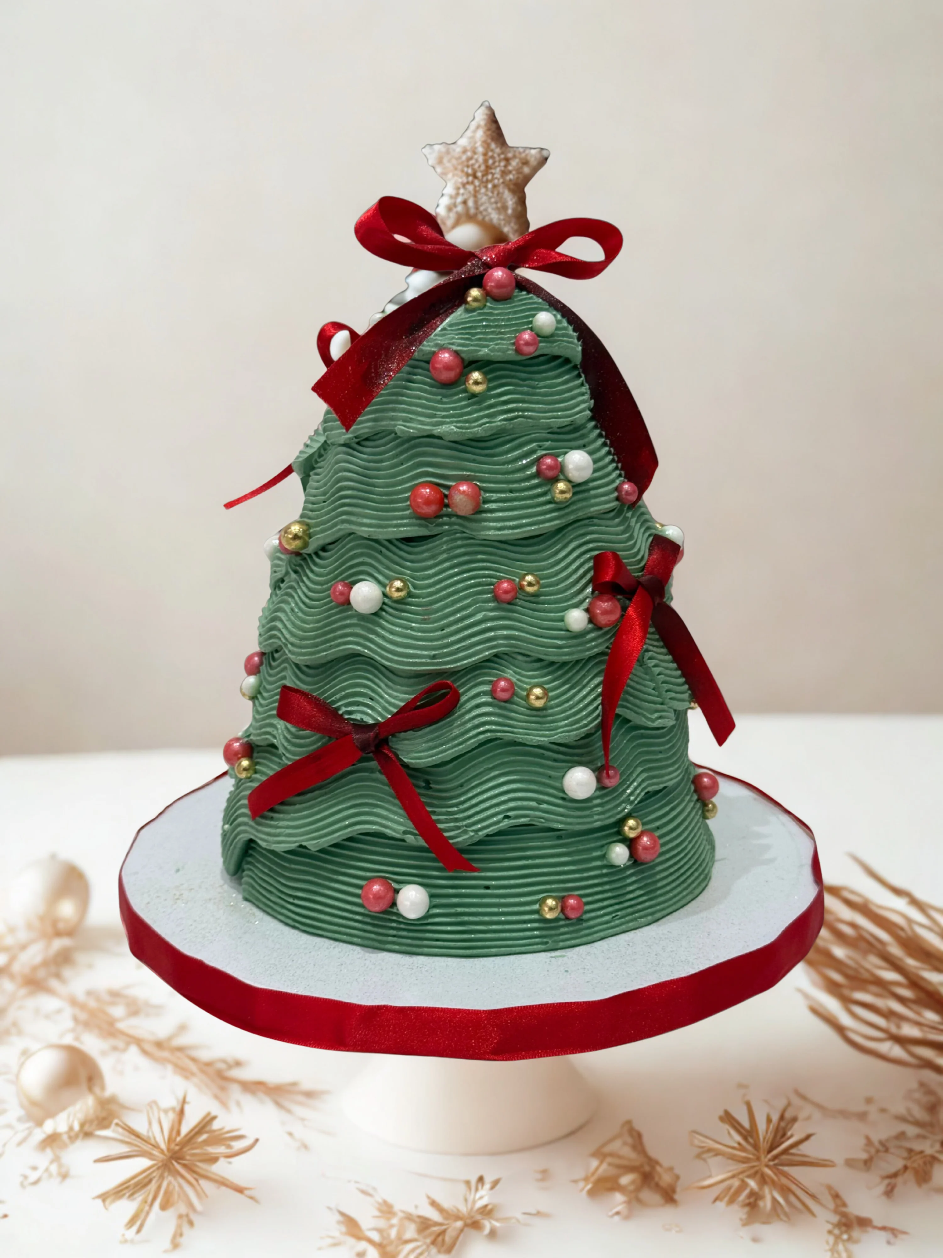 Christmas Tree Molded Cake - Image 2