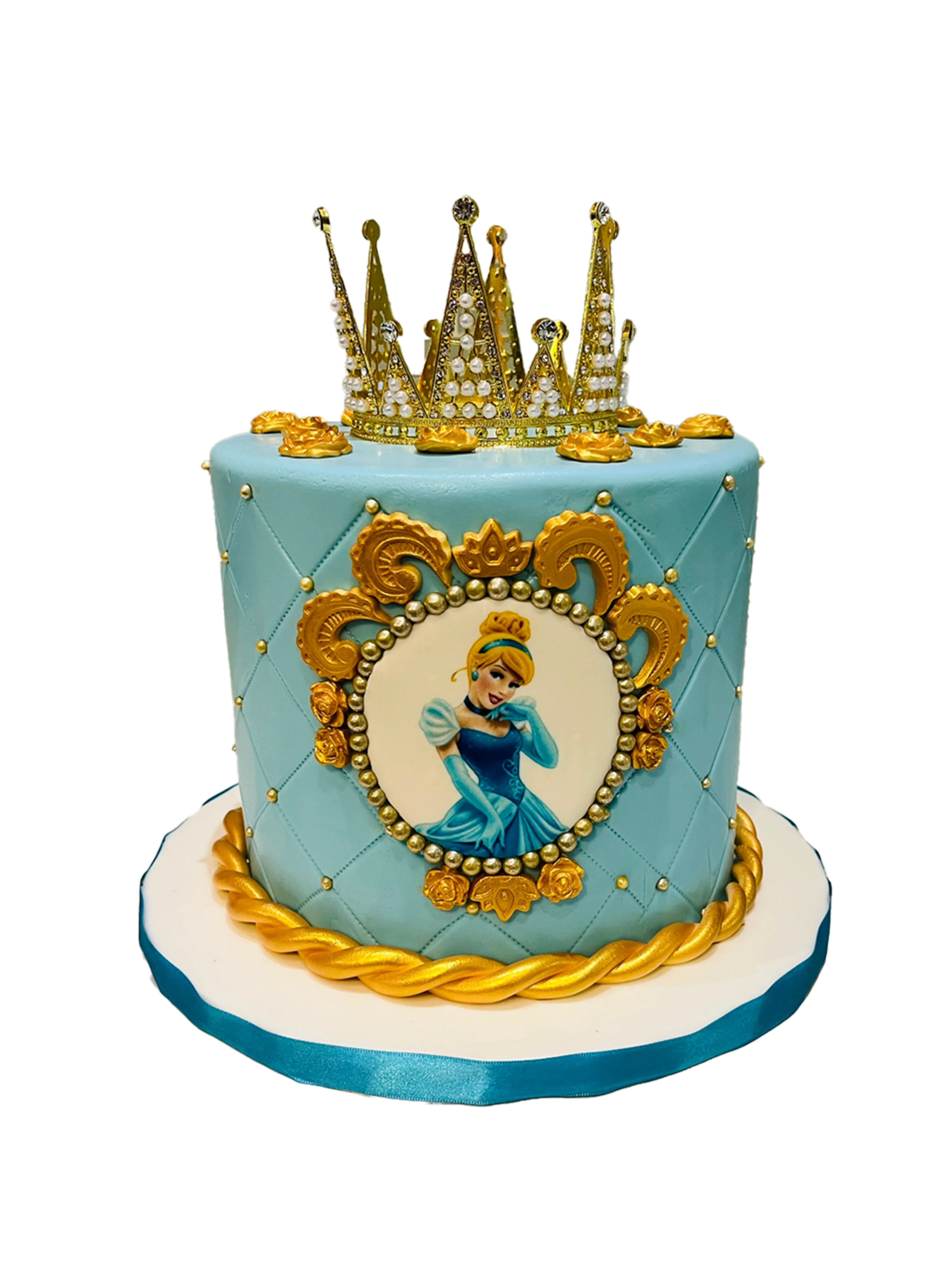 Cinderalla Fondant Cake