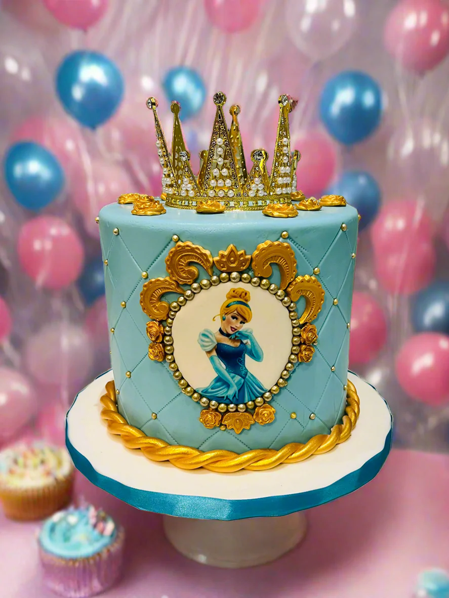 Cinderalla Fondant Cake - Image 2