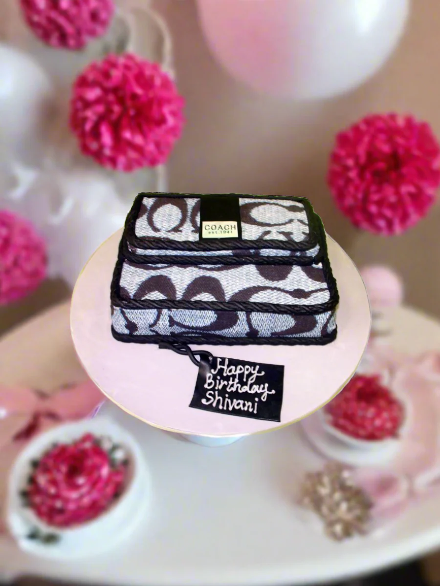 Coach Bag Cake - Image 4