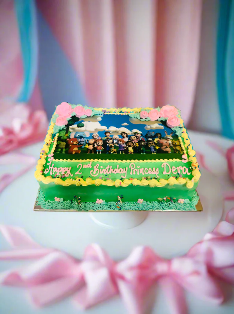 Cocomelon Photo Birthday Cake - Image 2