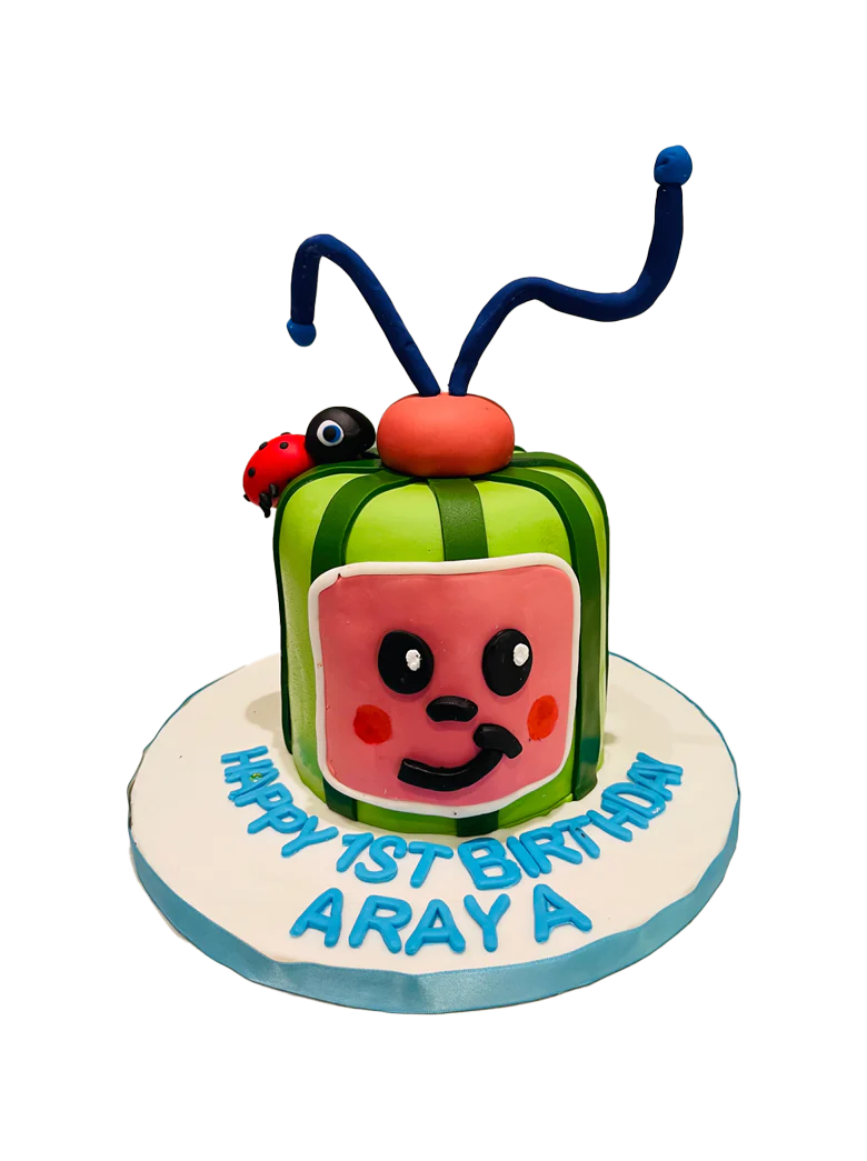 Cocomelon Fondant Cake