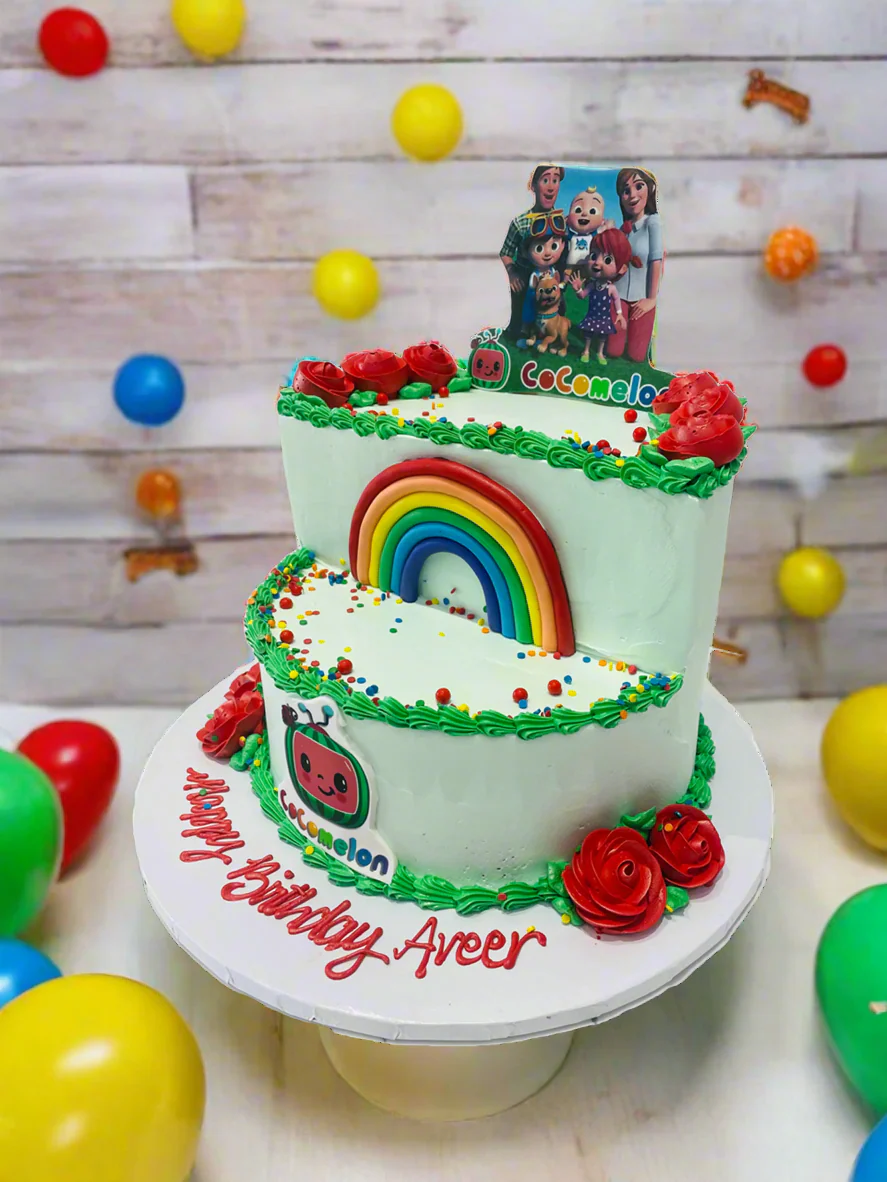 Cocomelon Stage Cake - Image 3