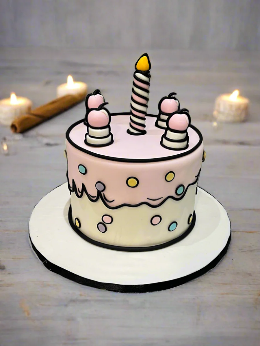 Comic Birthday Cake - Image 2