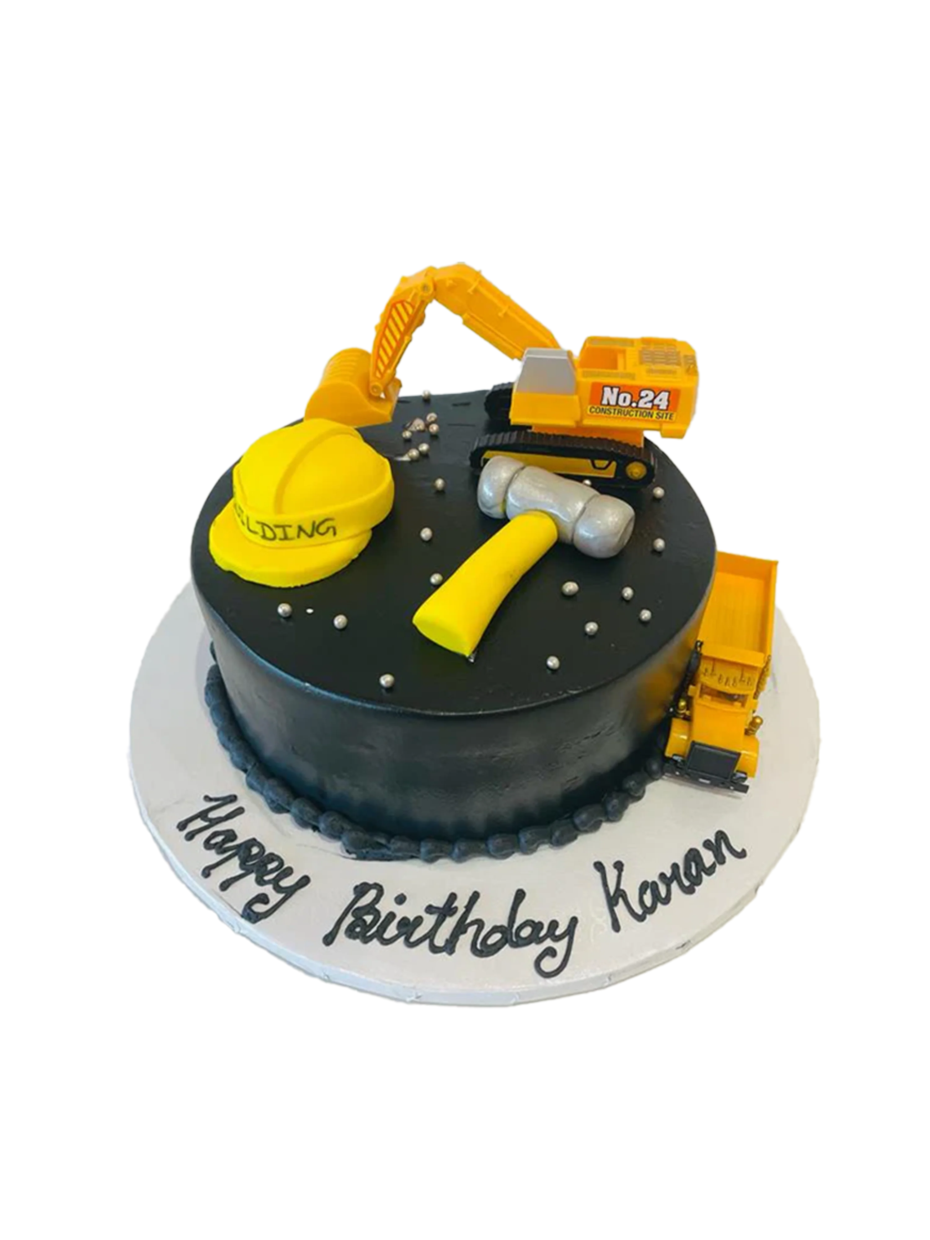 Construction Theme Cake