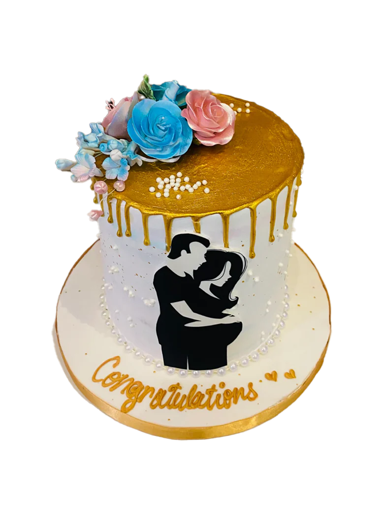 Couple Baby Shower Cake - Image 4