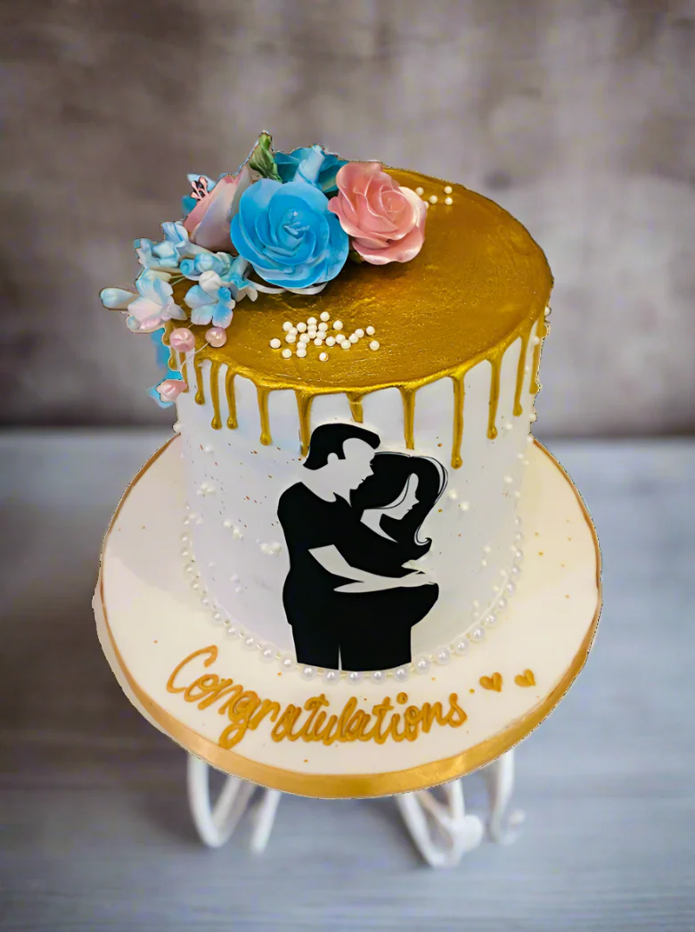 Couple Baby Shower Cake - Image 5