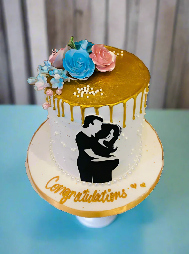 Couple Baby Shower Cake - Image 6