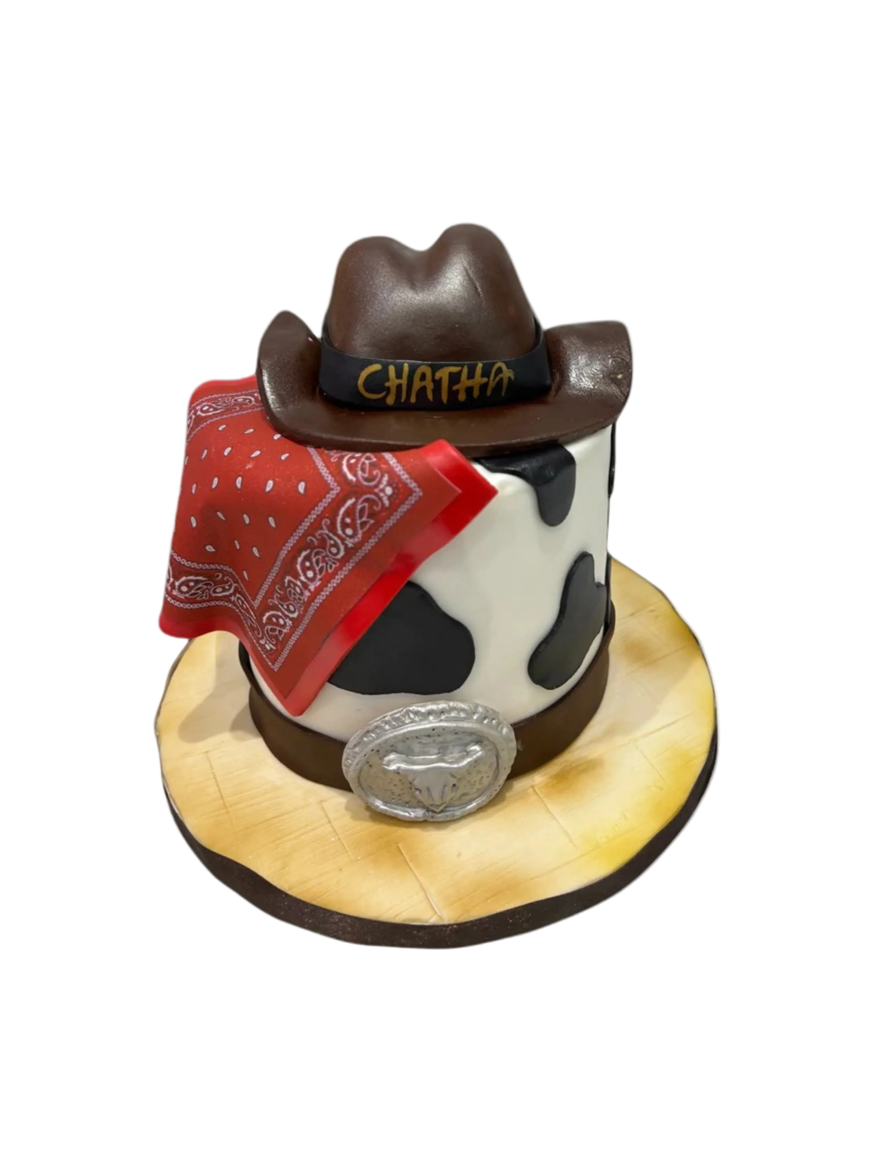 Cowboy Fondant Cake