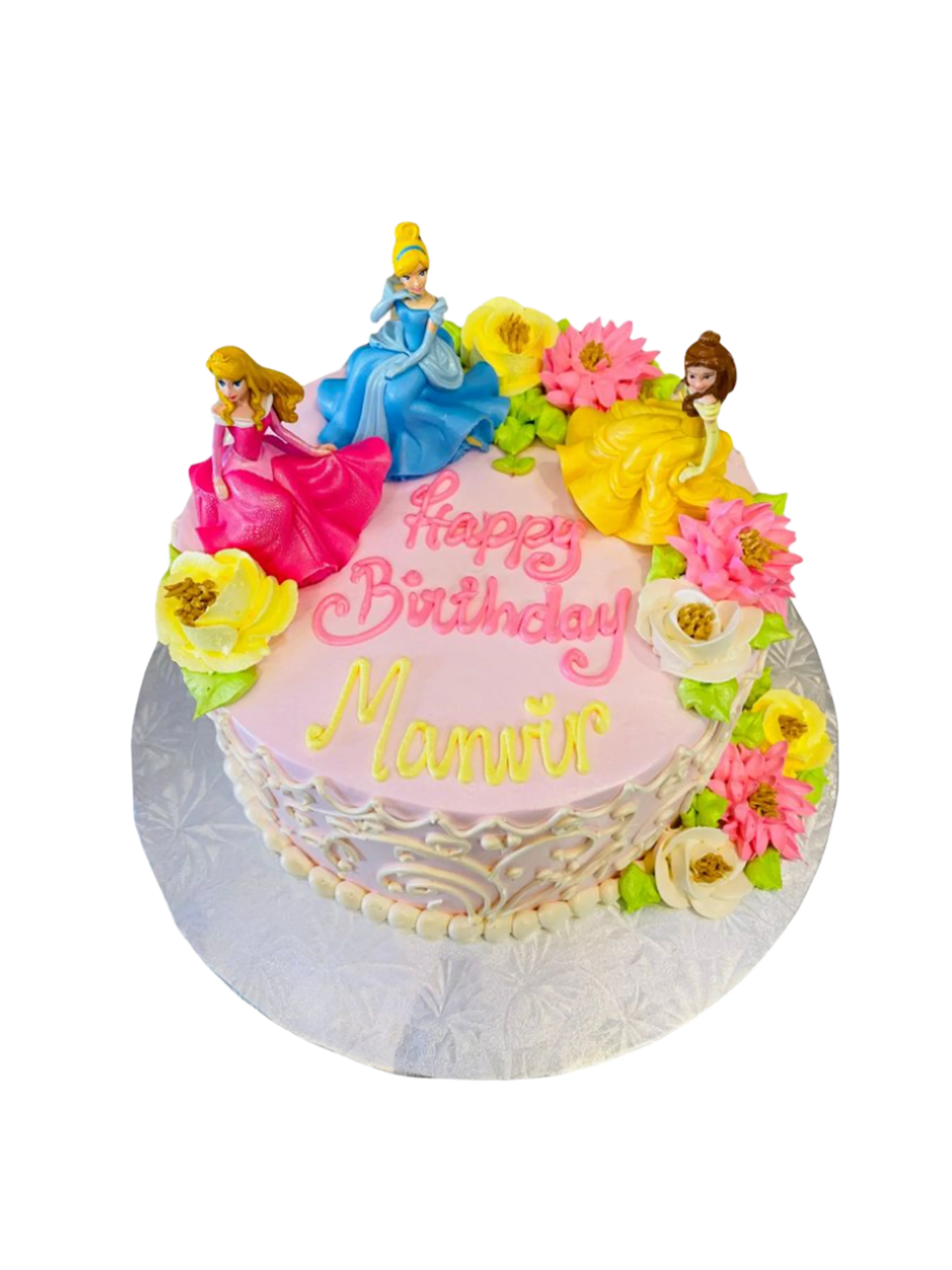 Disney Princess Cream Cake