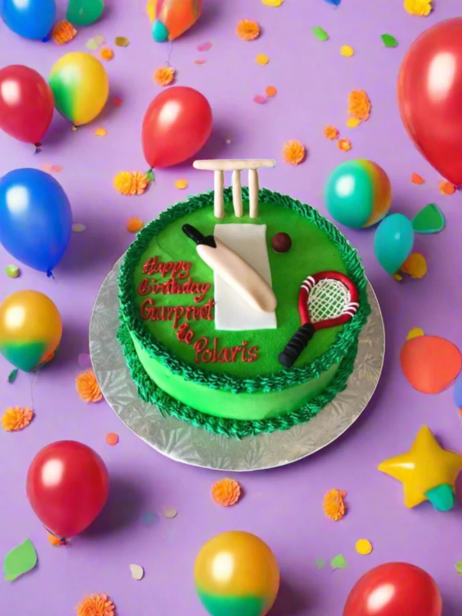 Cricket Birthday Cake - Image 2