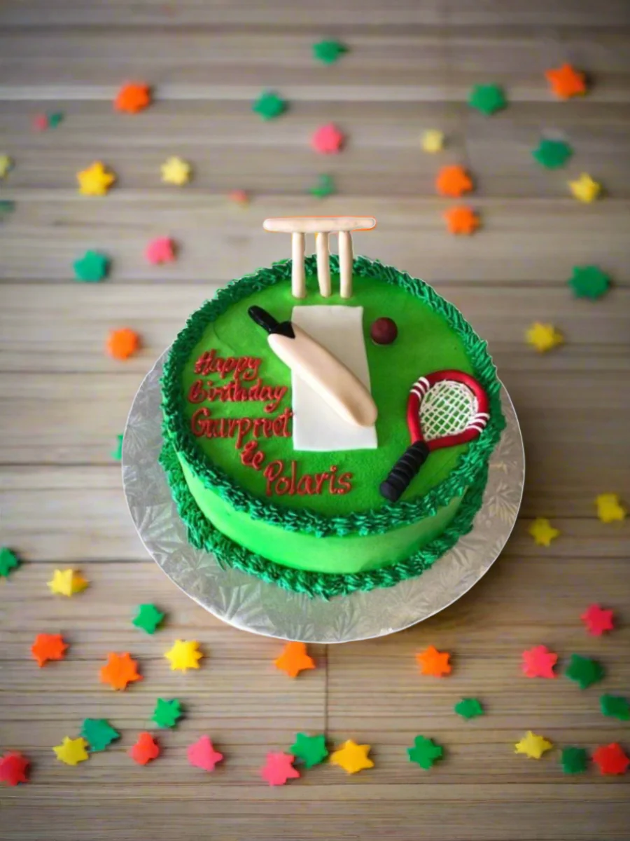 Cricket Birthday Cake - Image 4