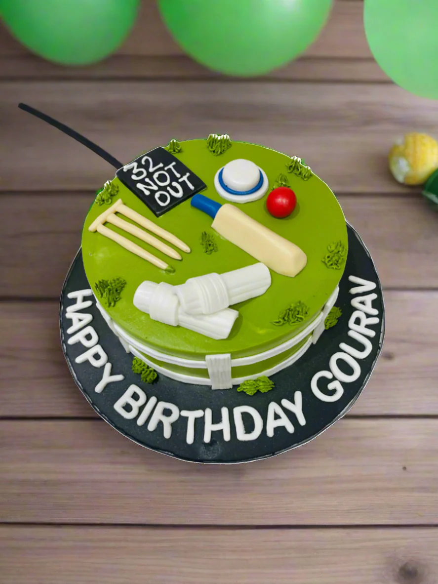 Cricket Fans Cream Cake - Image 2