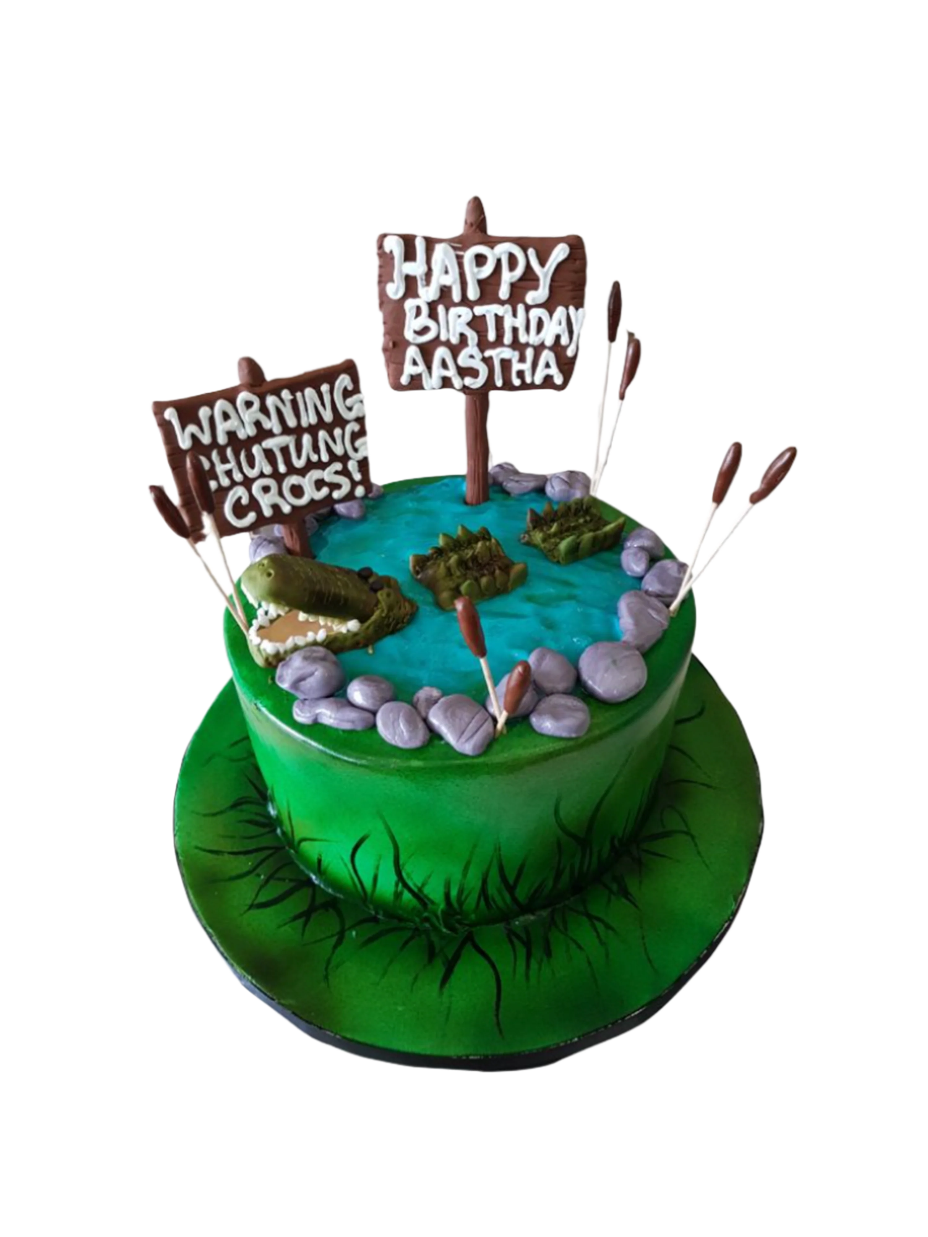 Crocodile Birthday Cake