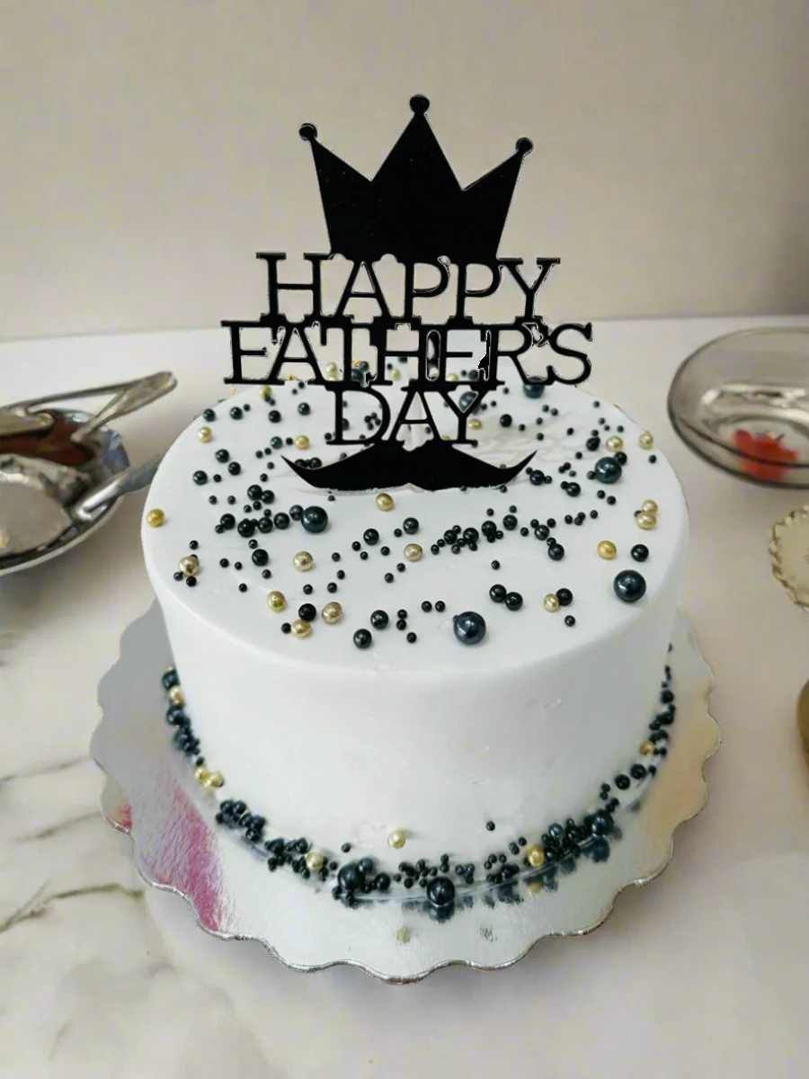 Crown Father's Day Cake - Image 4
