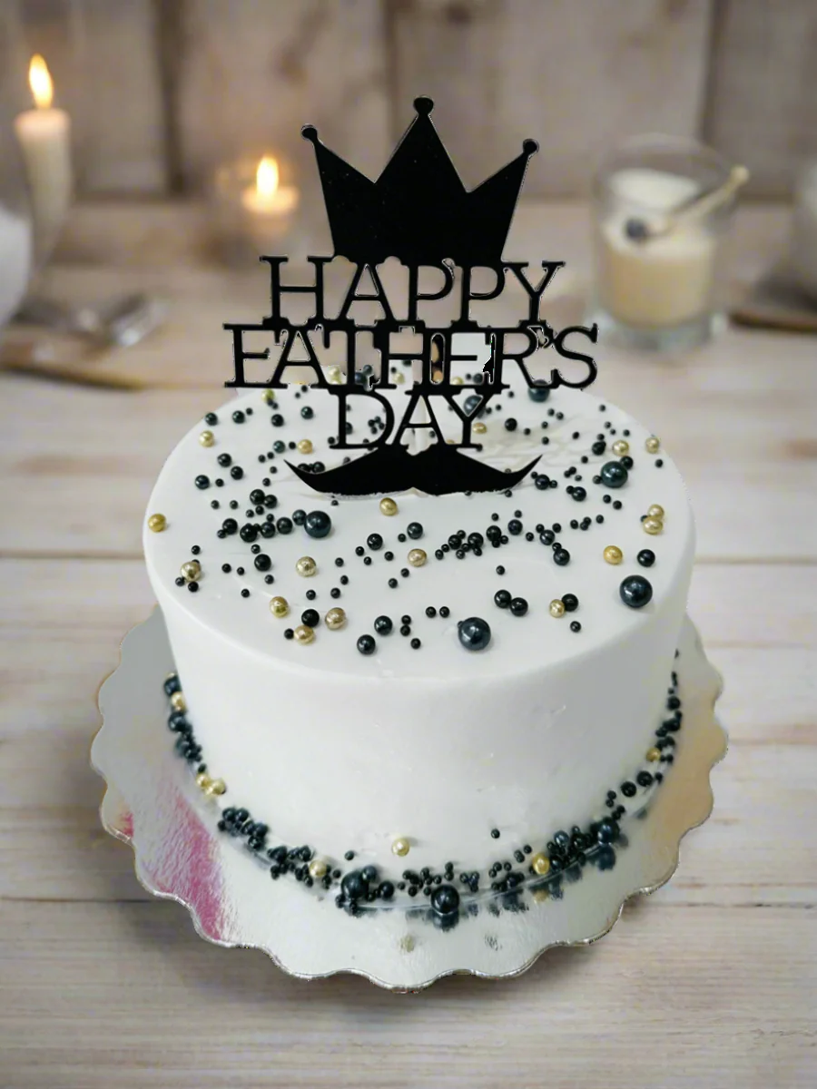 Crown Father's Day Cake - Image 5