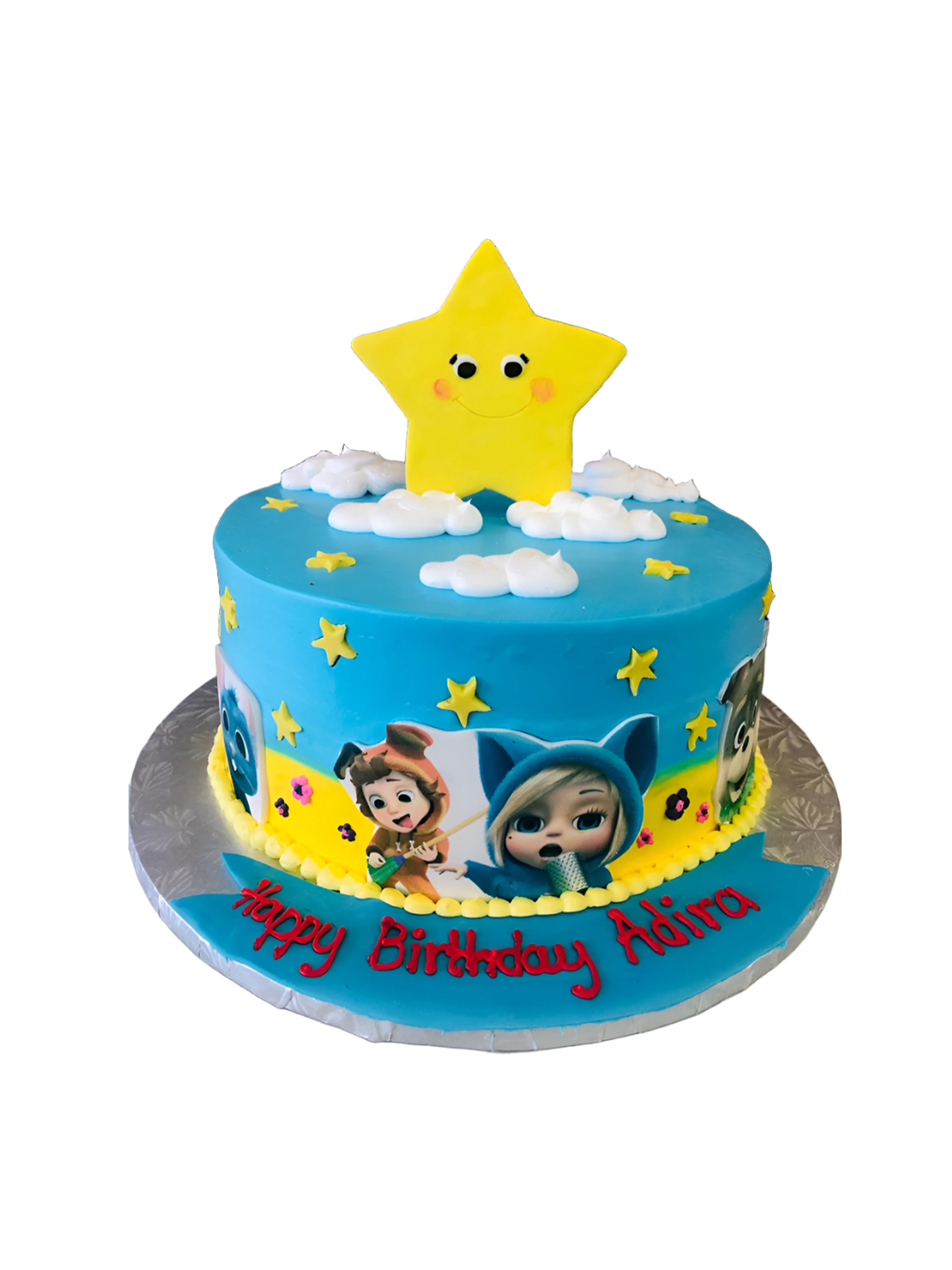 Dave & Ava Birthday Cake