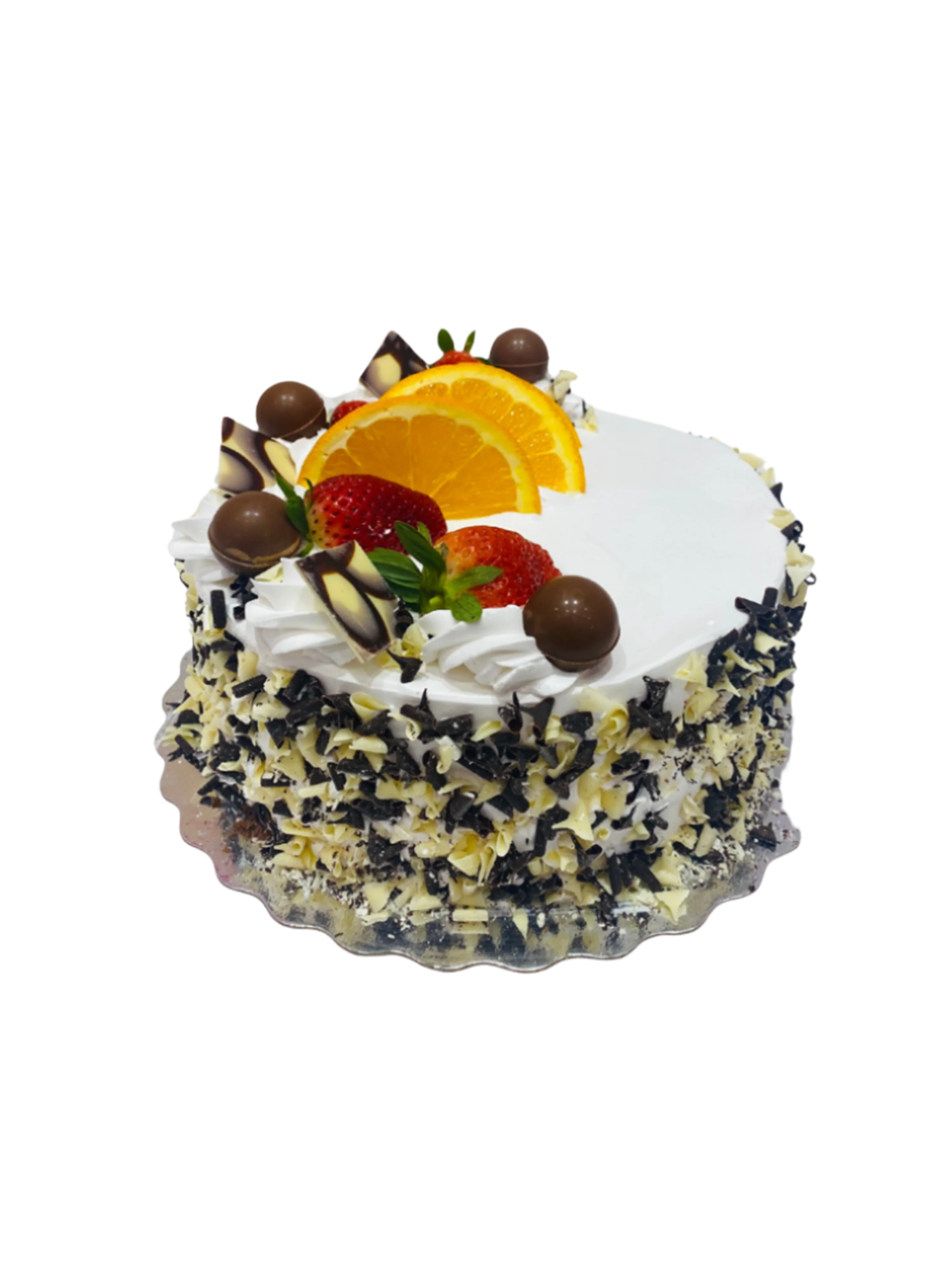 Dave Fruit Birthday Cake
