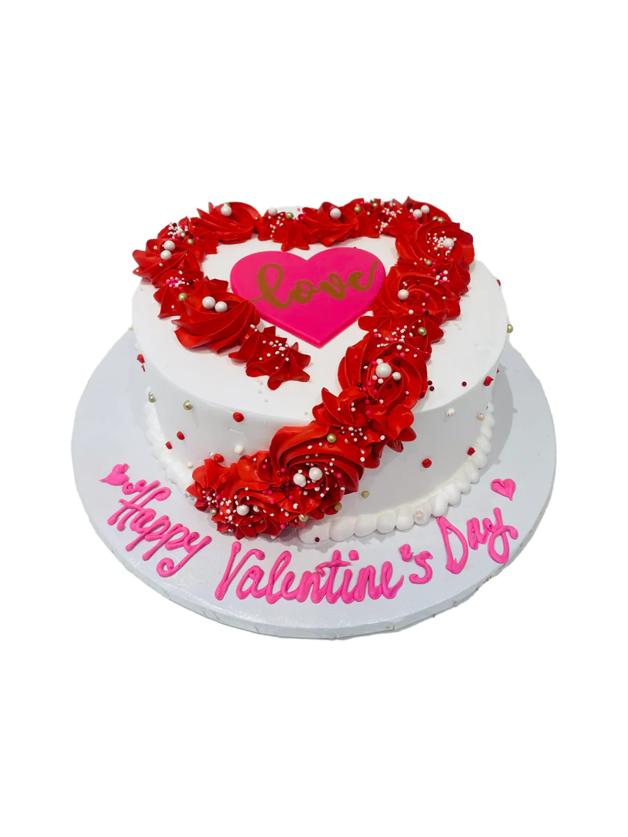 David Love Valentine Cake