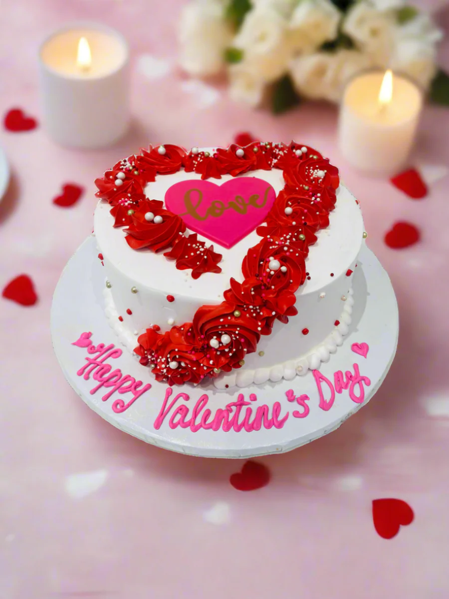 David Love Valentine Cake - Image 2