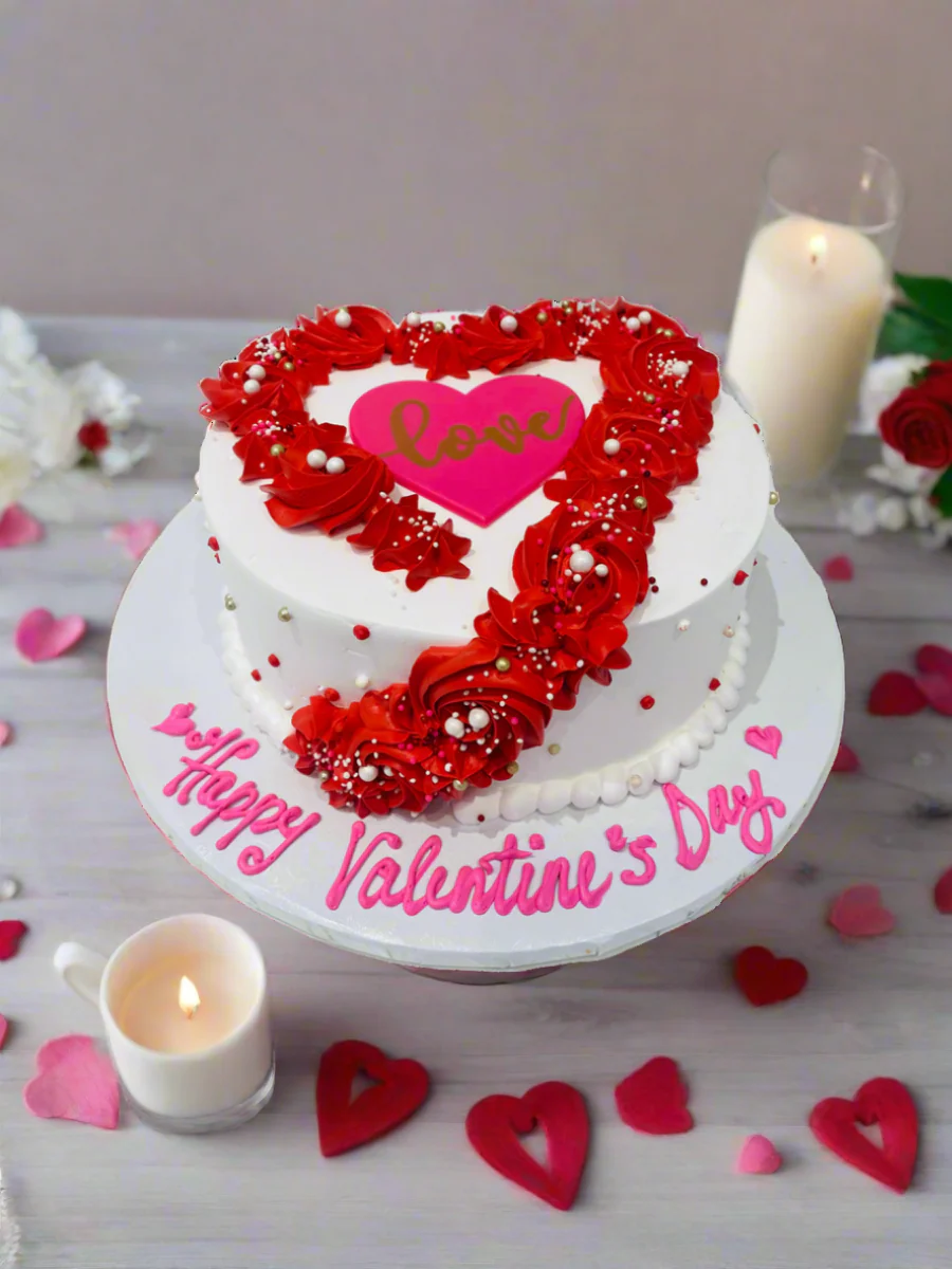 David Love Valentine Cake - Image 3
