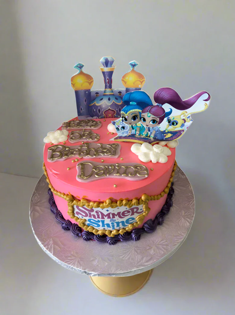 Davina Shimmer And Shine Birthday Cake - Image 2