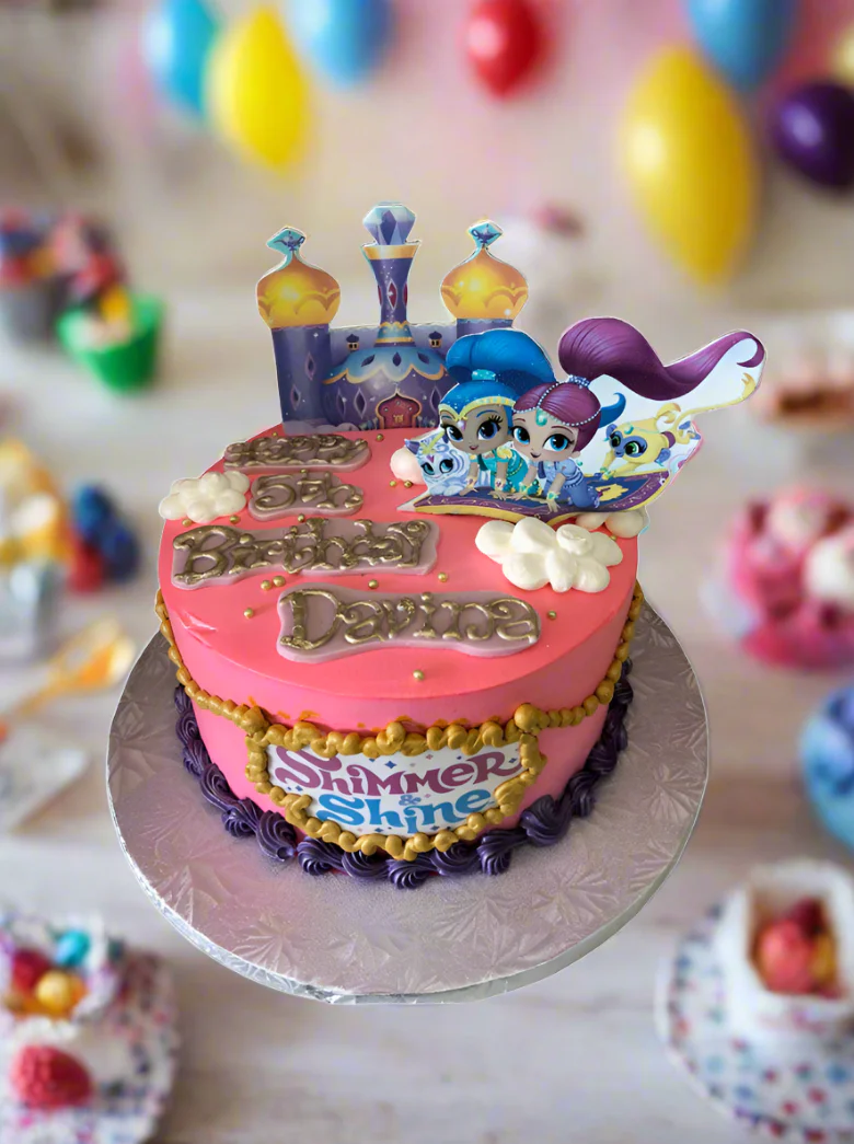 Davina Shimmer And Shine Birthday Cake - Image 3