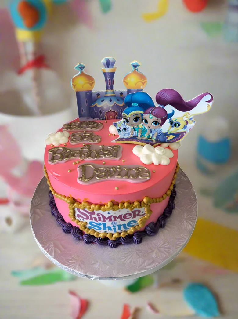Davina Shimmer And Shine Birthday Cake - Image 5