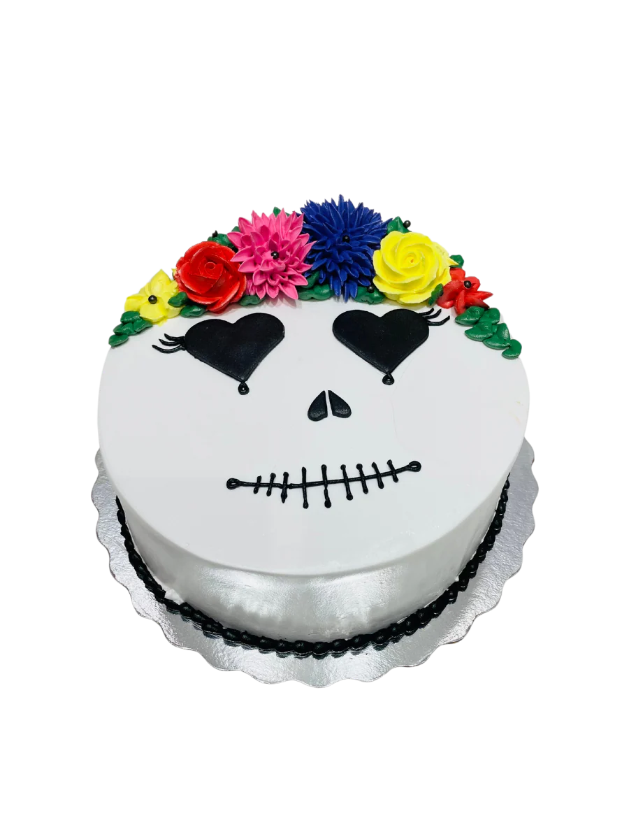 Day Of The Dead Halloween Cake