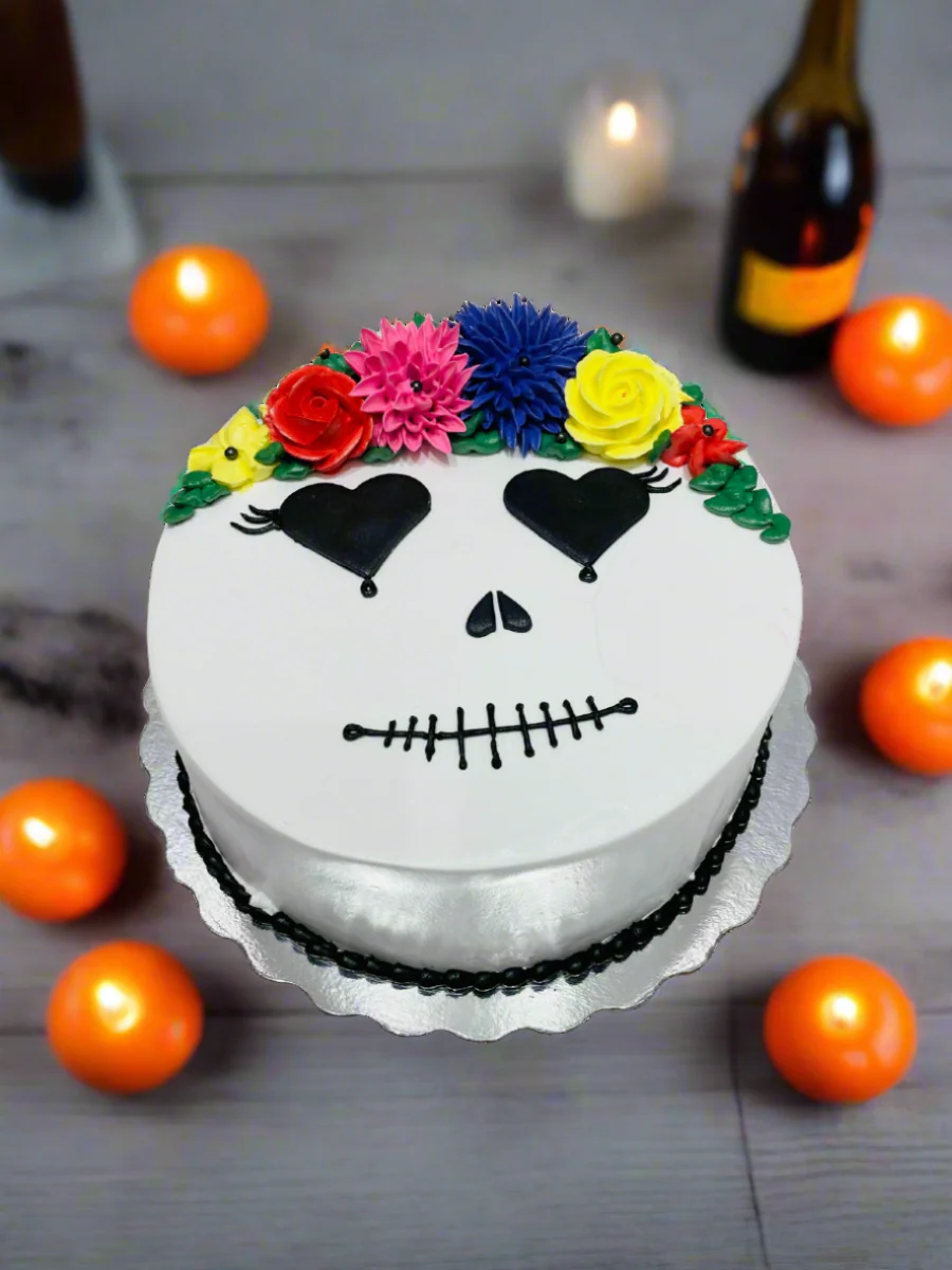 Day Of The Dead Halloween Cake - Image 2