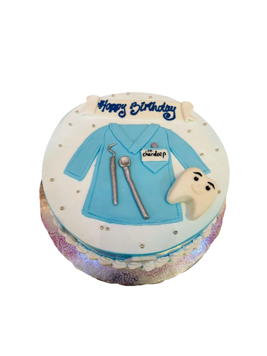 Dental Cream Cake
