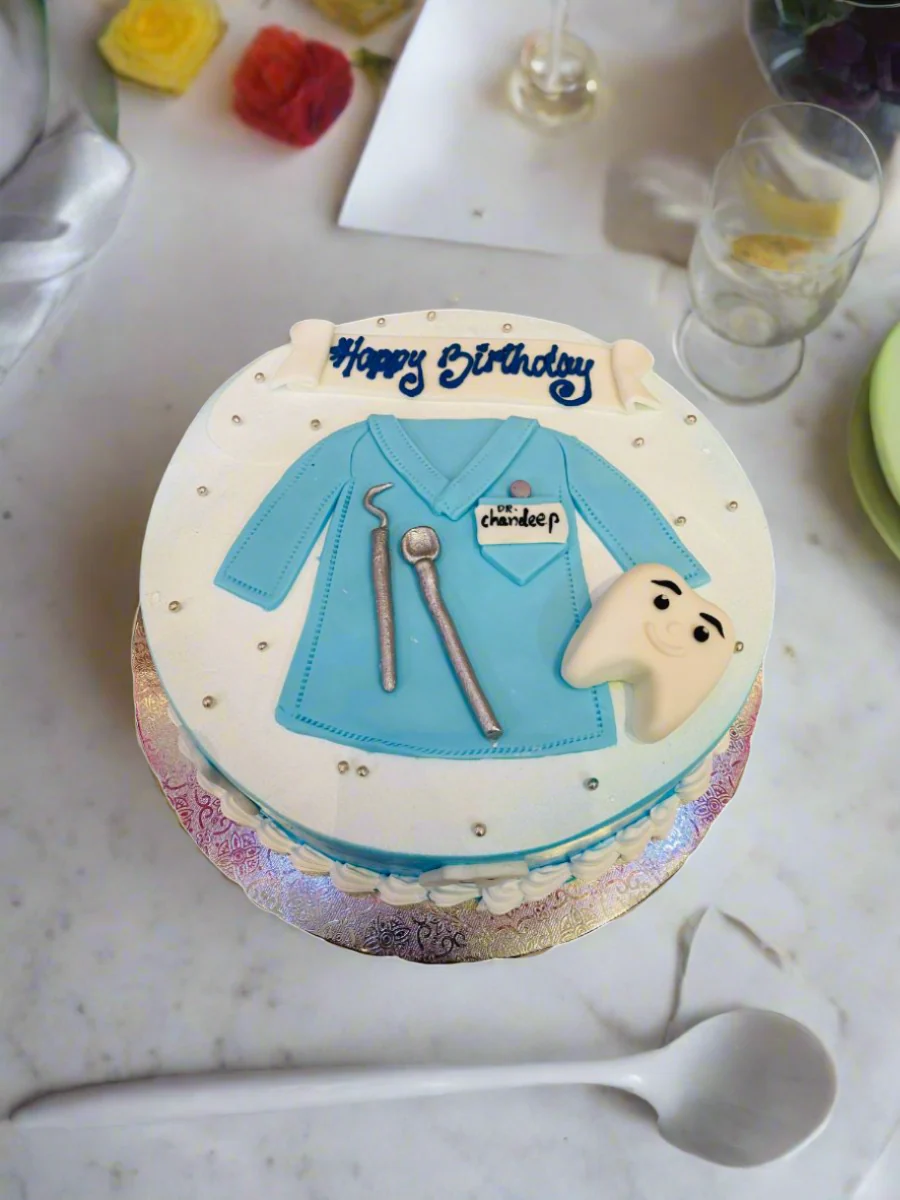 Dental Cream Cake - Image 2