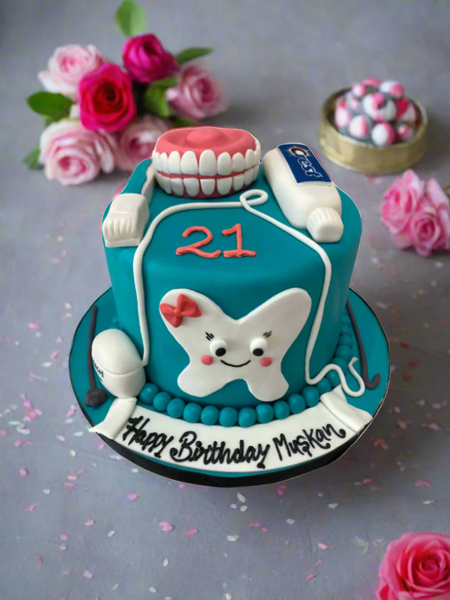 Dentist Fondant Cake - Image 3