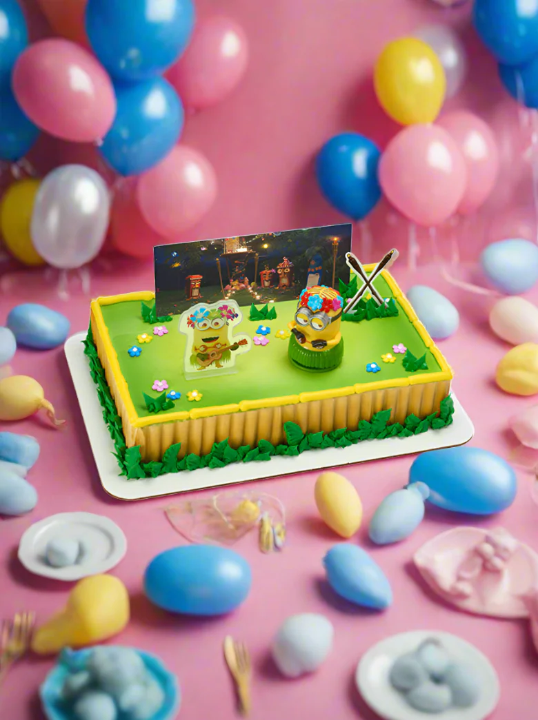Despicable Me 3 Hula Party Cake - Image 2