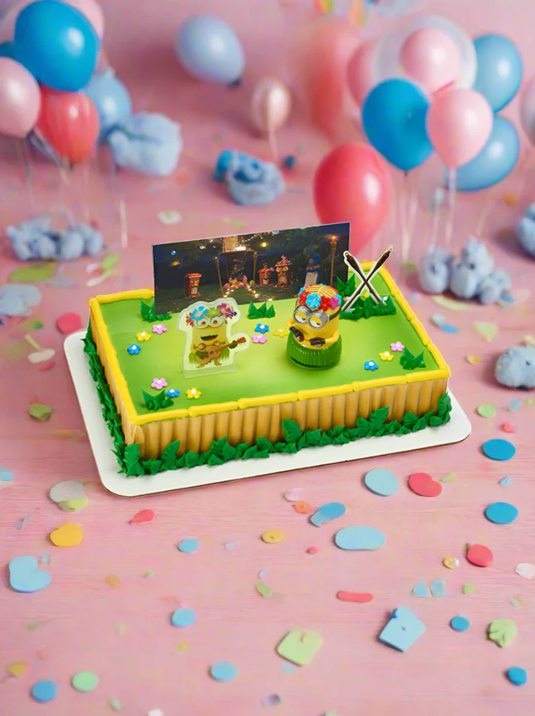 Despicable Me 3 Hula Party Cake - Image 4