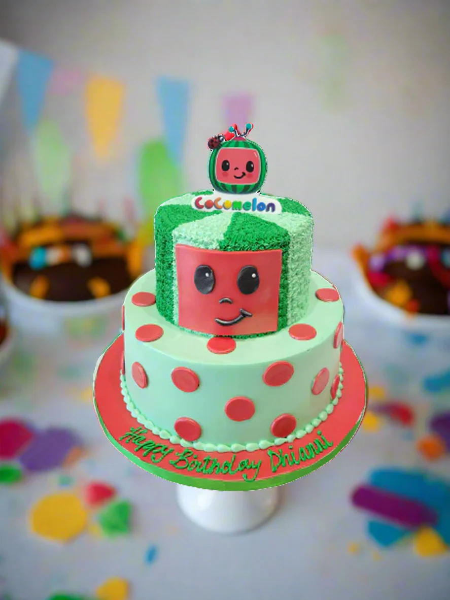 Dhianni Cocomelon Tiered Cake - Image 2