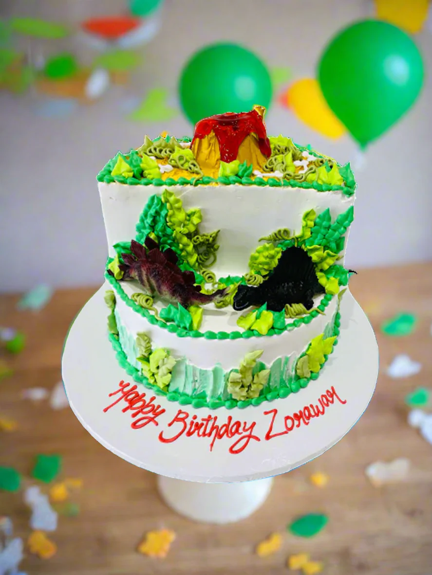 Dinosaur Stage Cake - Image 2