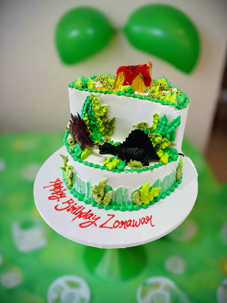 Dinosaur Stage Cake - Image 3