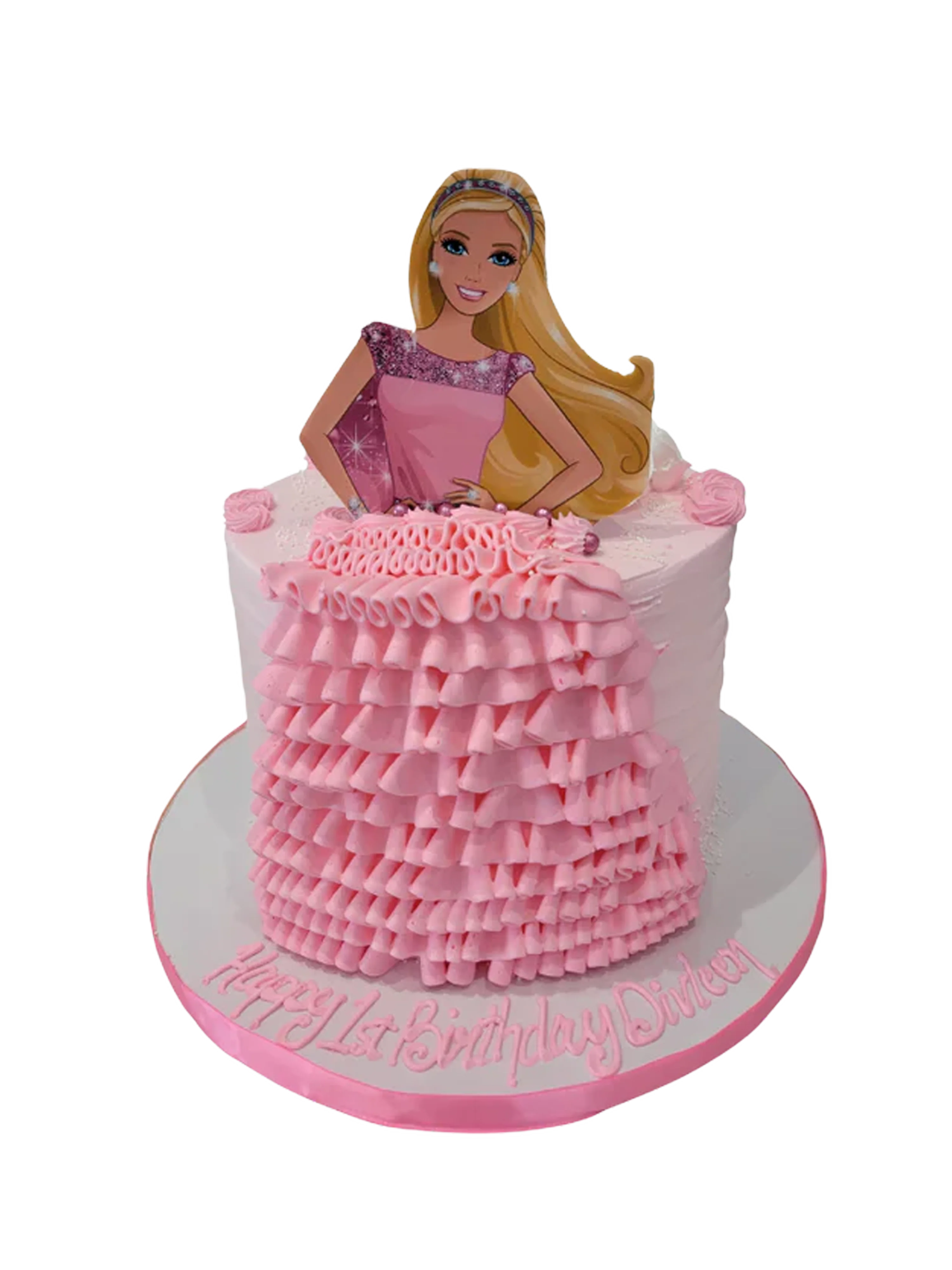 Divleen Barbie Birthday Cake