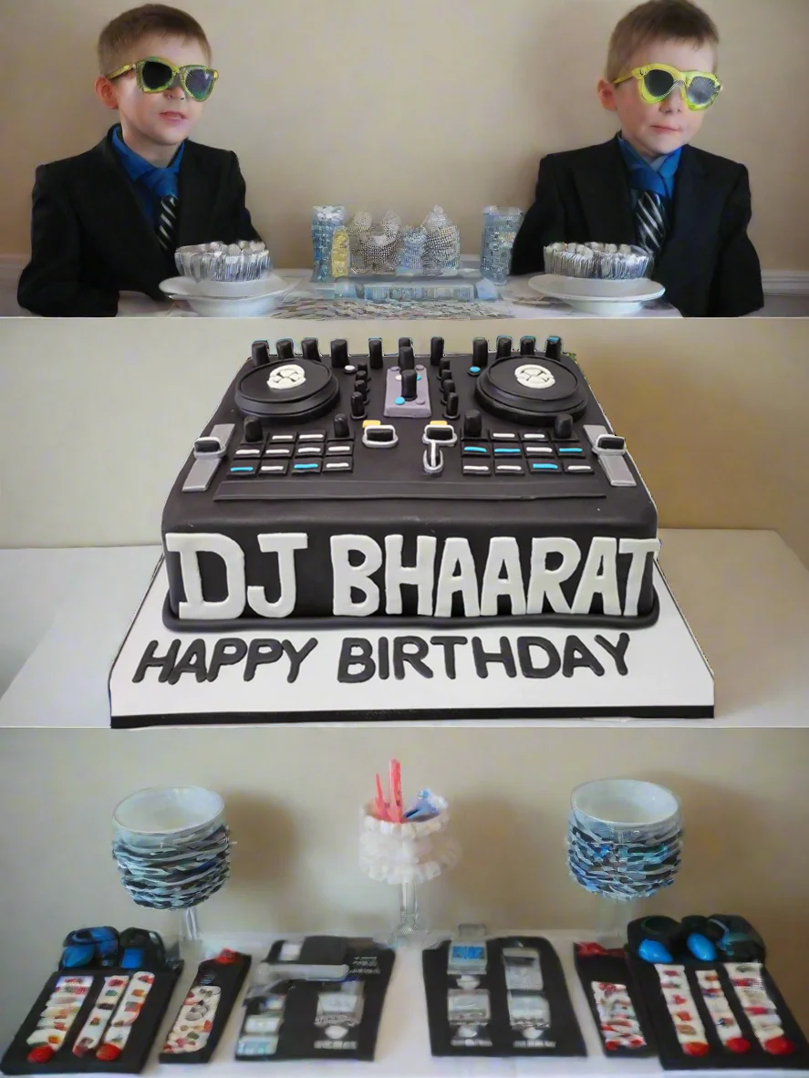 Dj Bhaarat Fondent Cake - Image 3