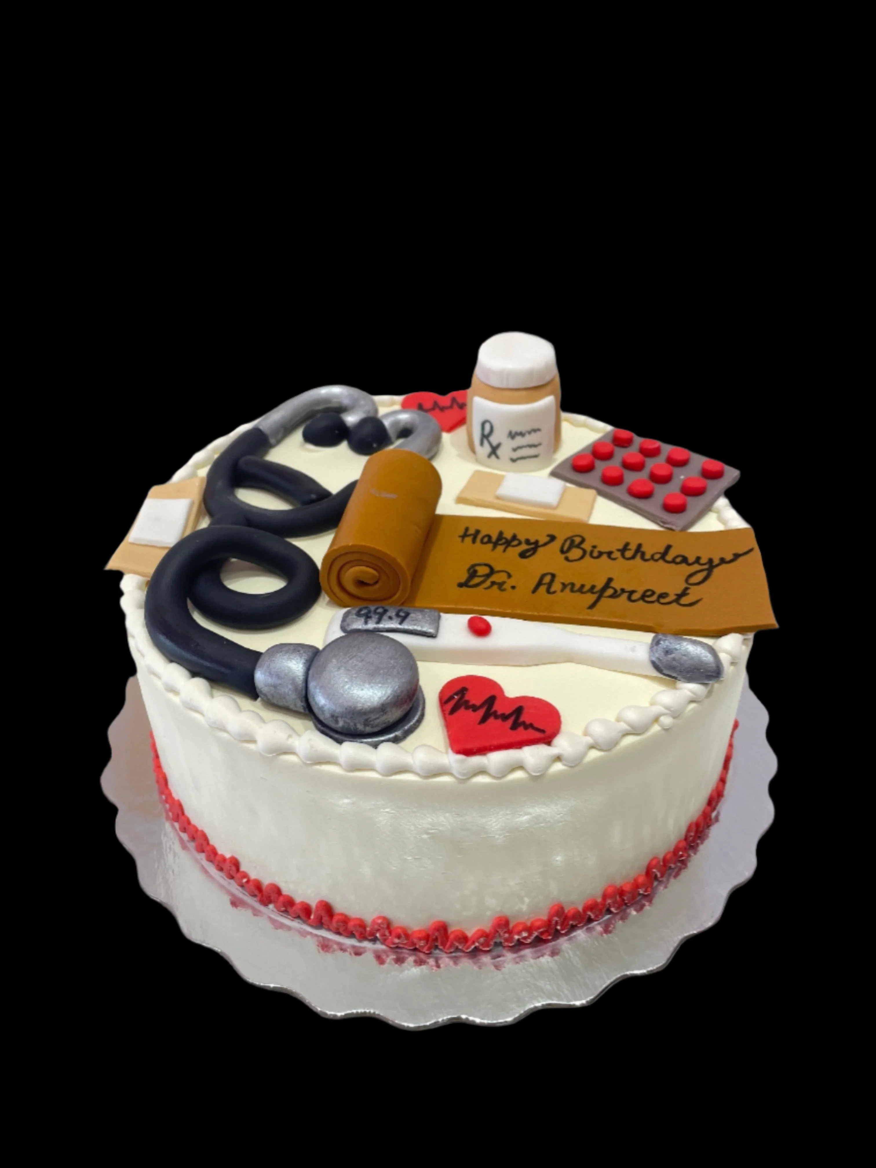 Doctor Equipment Cream Cake - Image 4