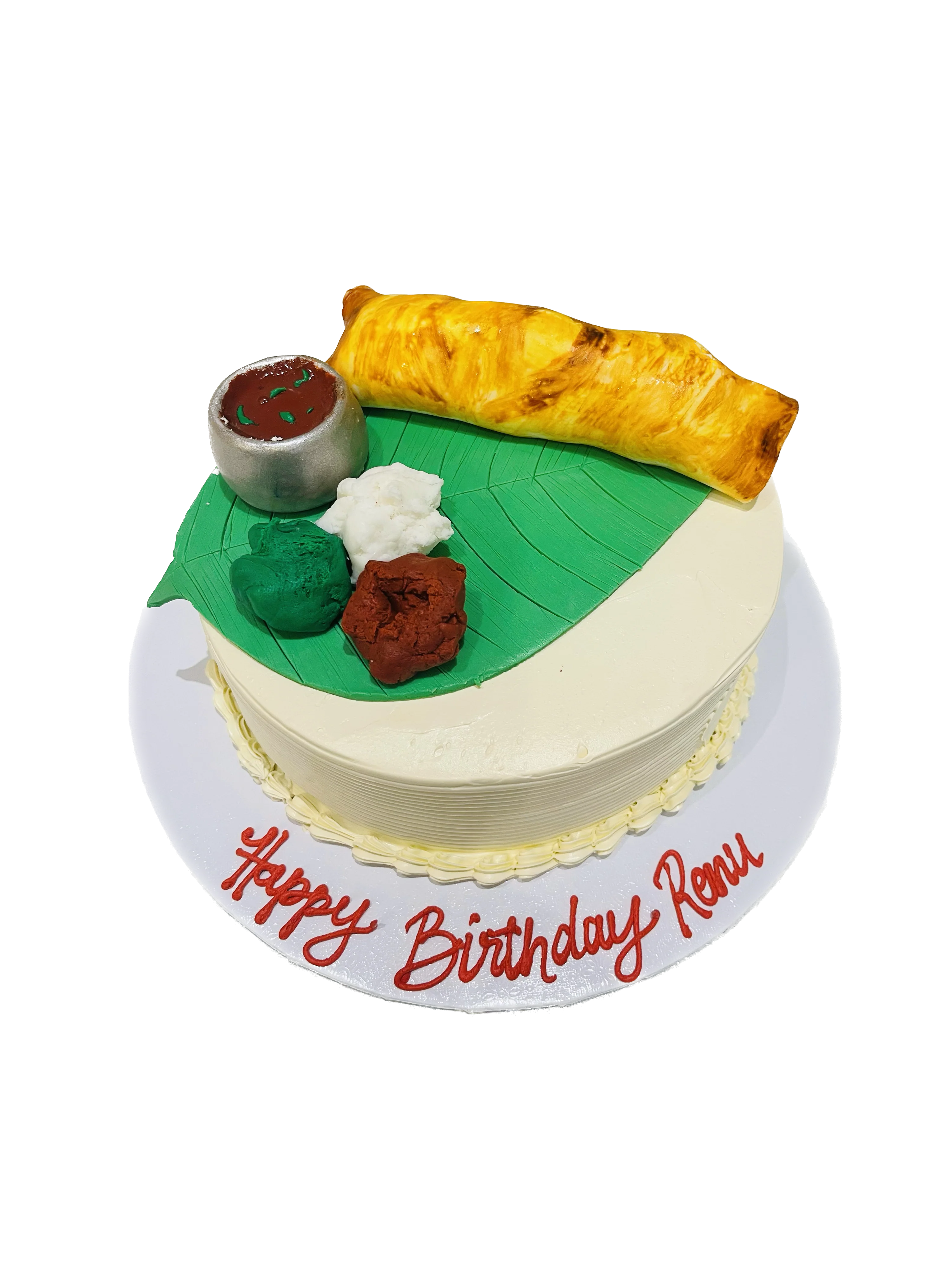 Dosa Theme Birthday Cake