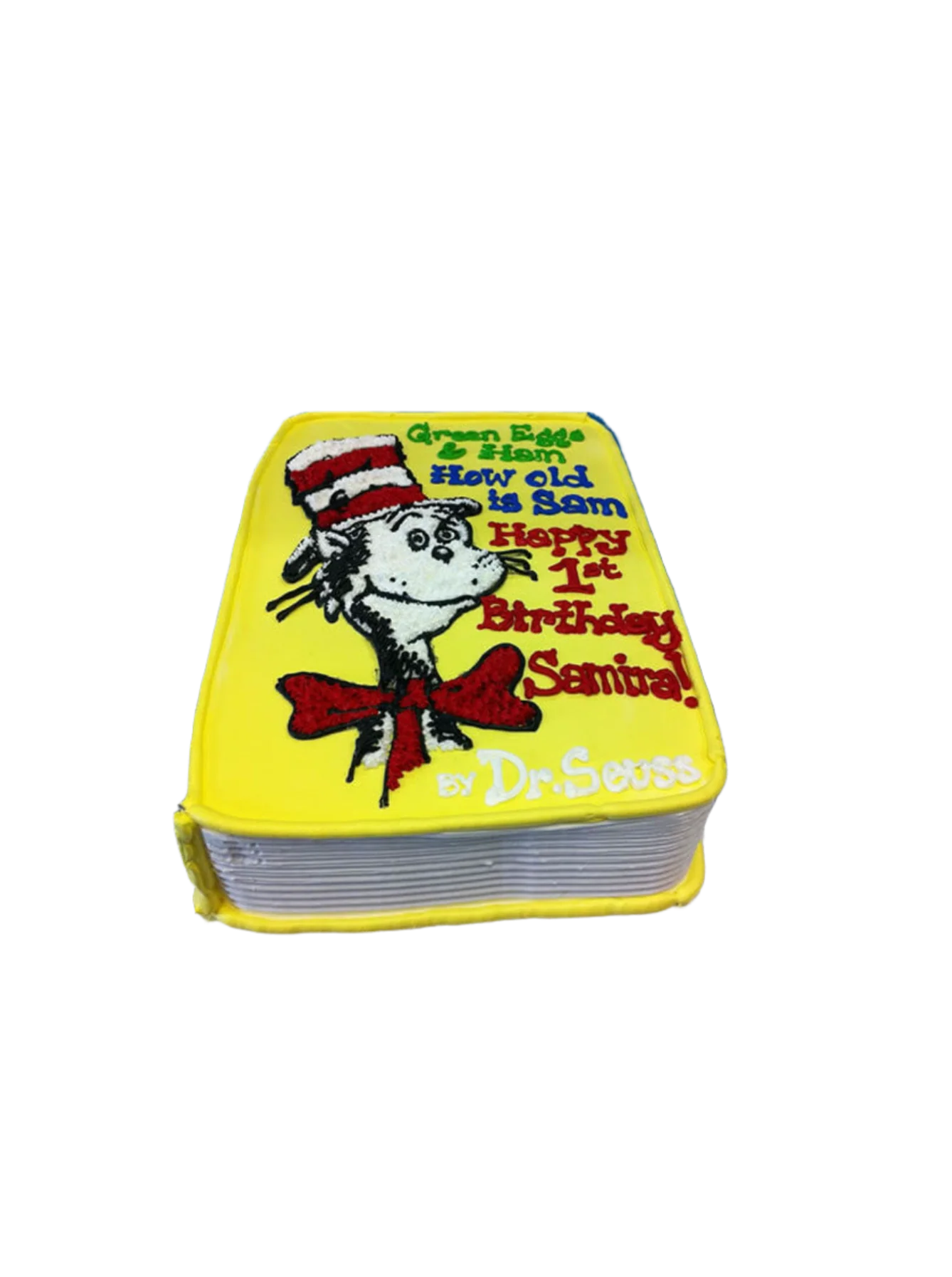 Dr. Seuss Book Cake - Image 8