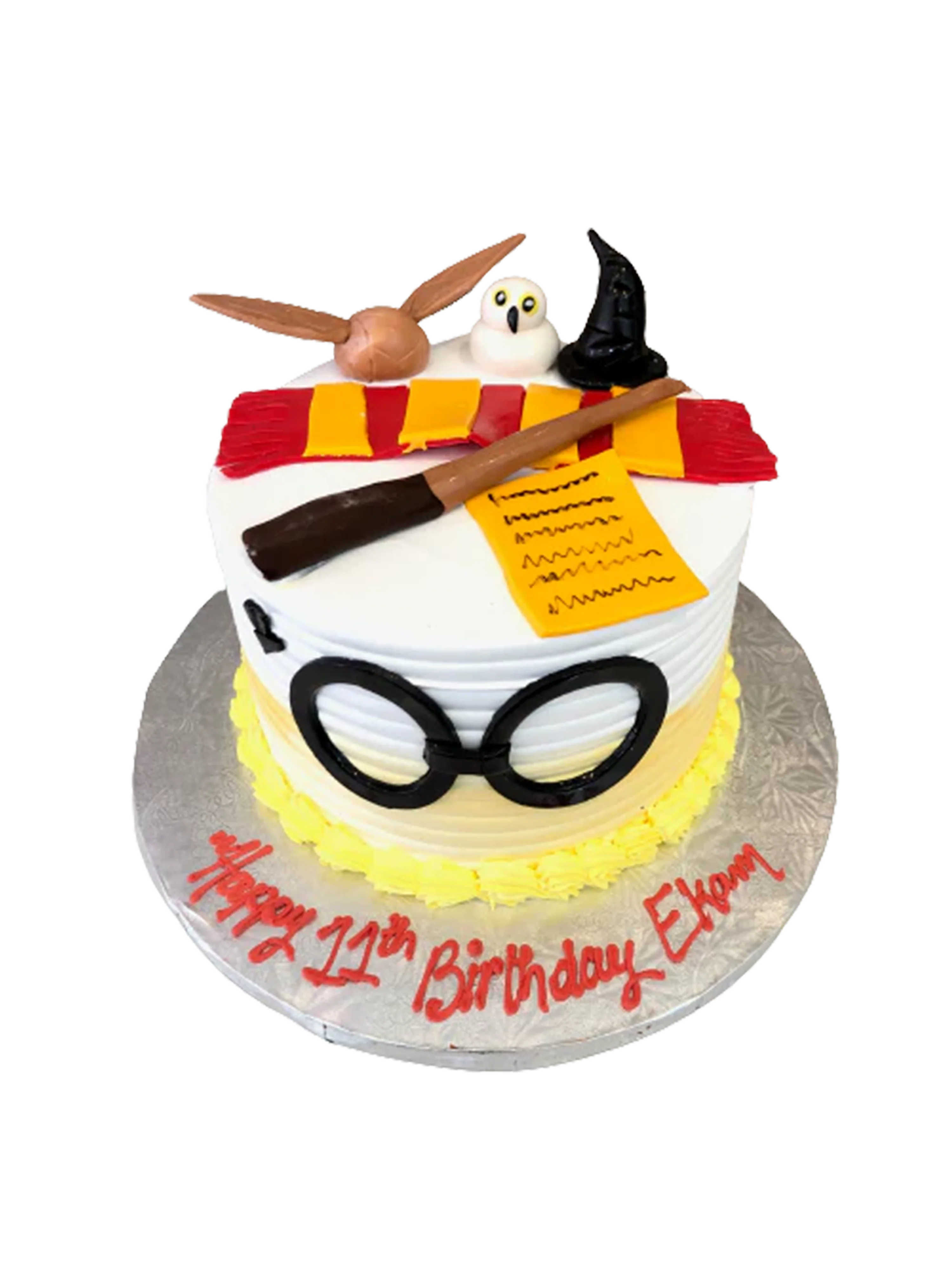 Ekam Harry Potter Cream Cake