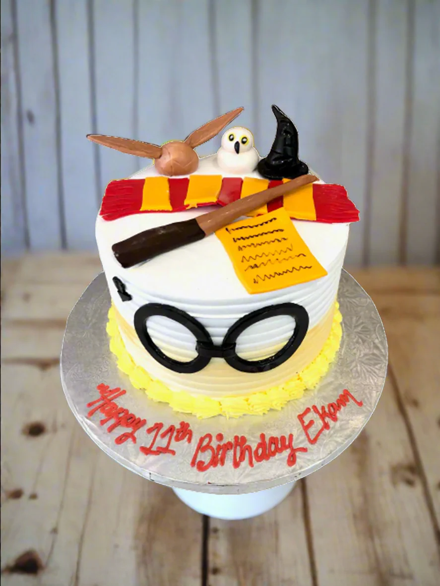 Ekam Harry Potter Cream Cake - Image 2
