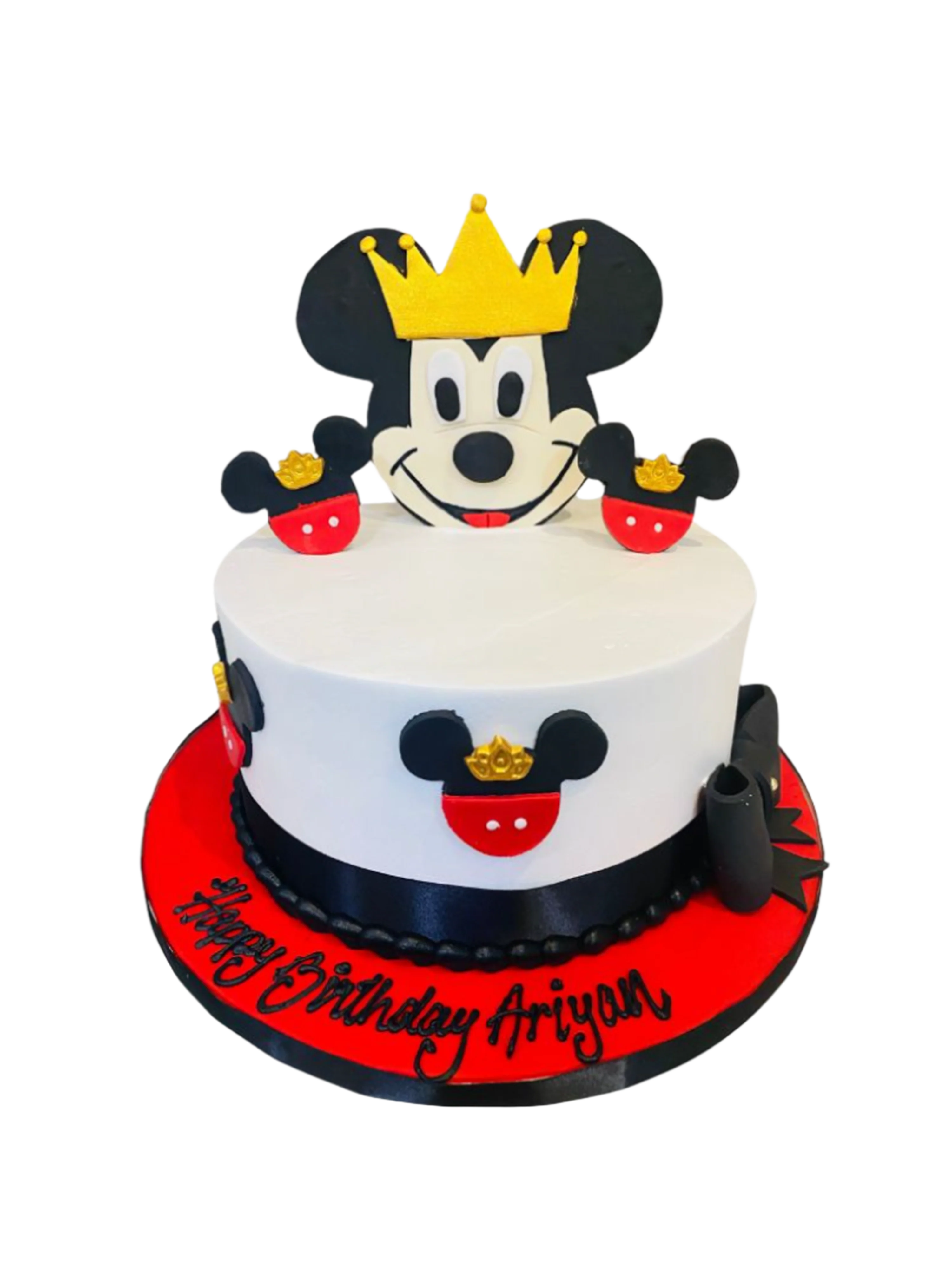Eknoor Mickey- Minnie Birthday Cake