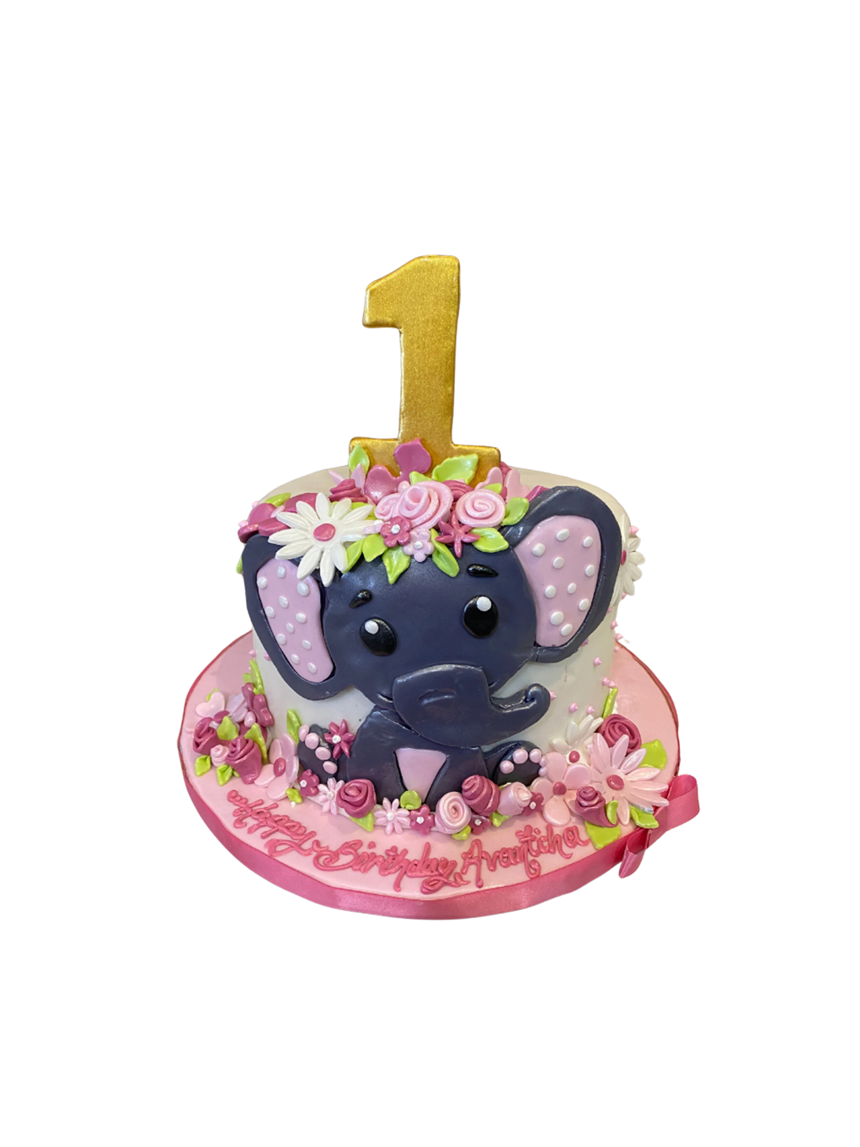 Elephant Fondant Cake